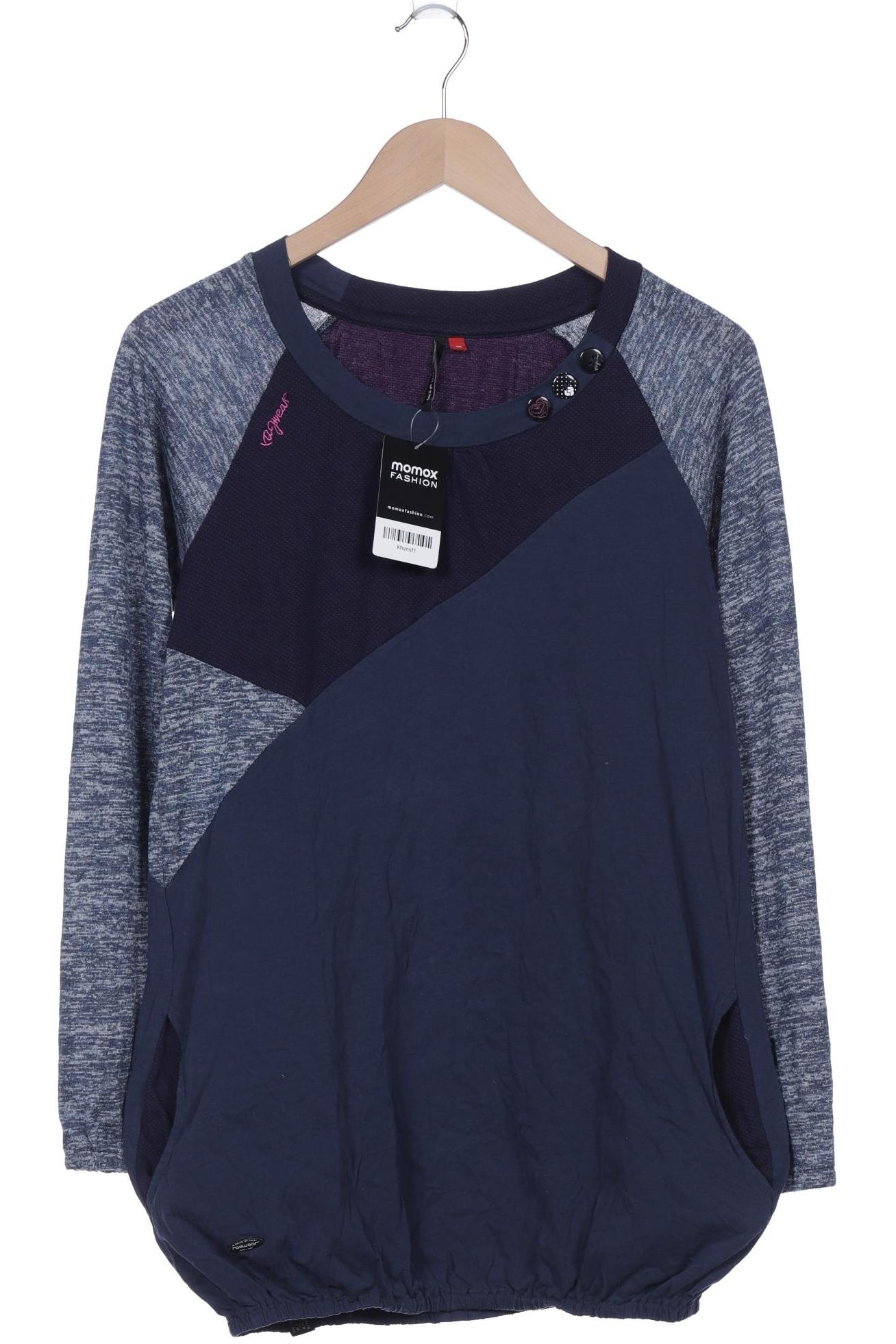 

ragwear Damen Langarmshirt, marineblau, Gr. 38