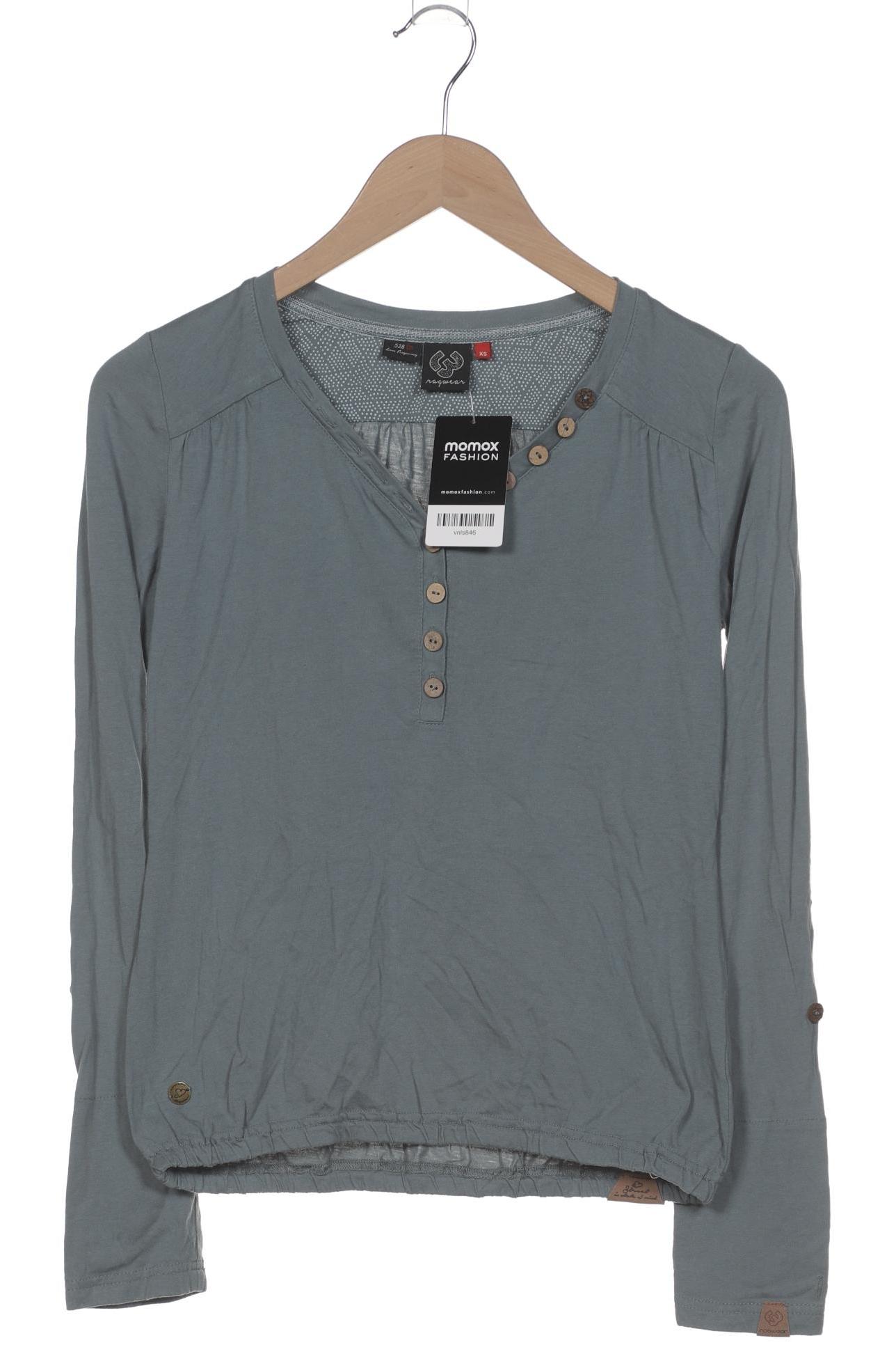 

ragwear Damen Langarmshirt, türkis, Gr. 34