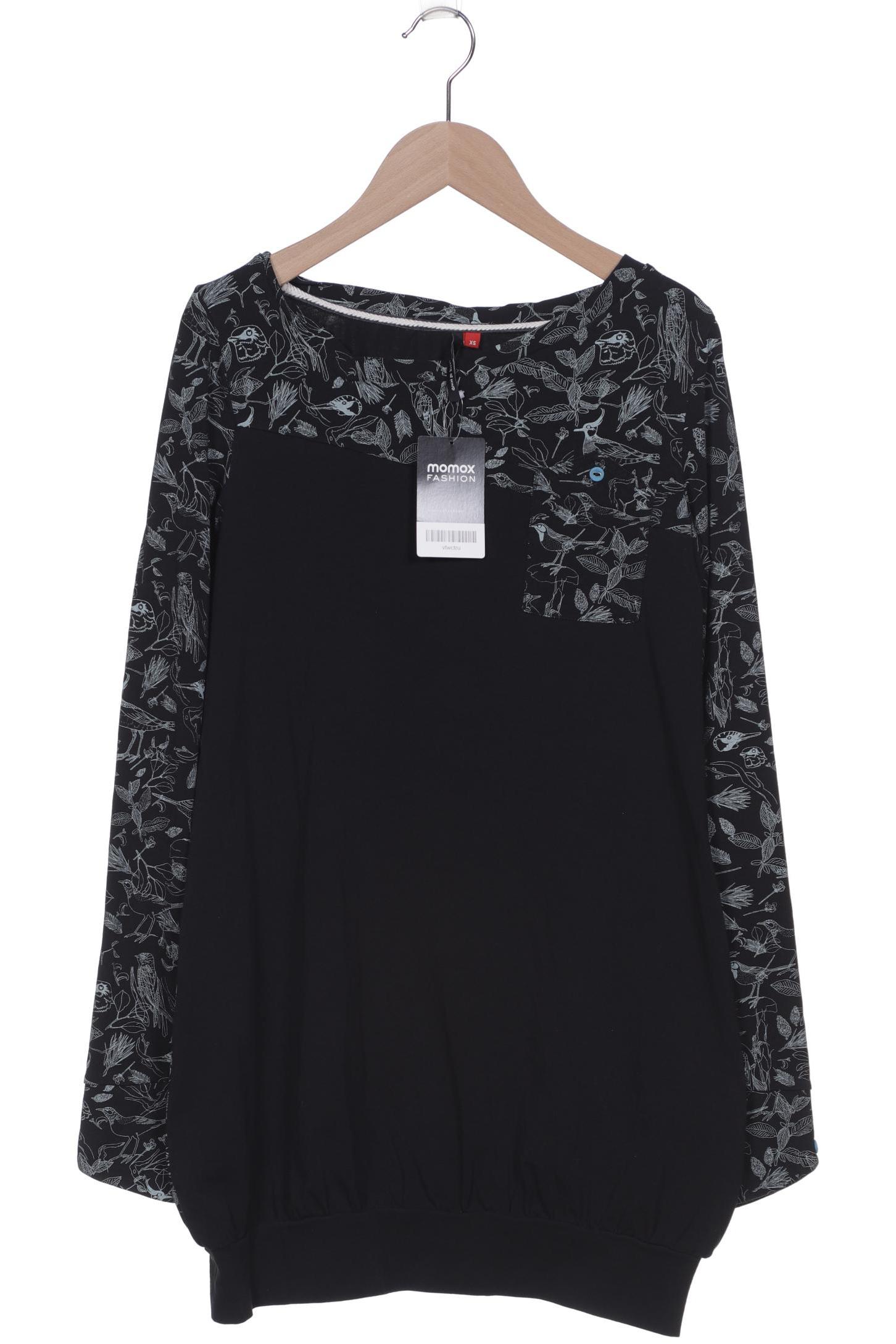 

ragwear Damen Langarmshirt, schwarz