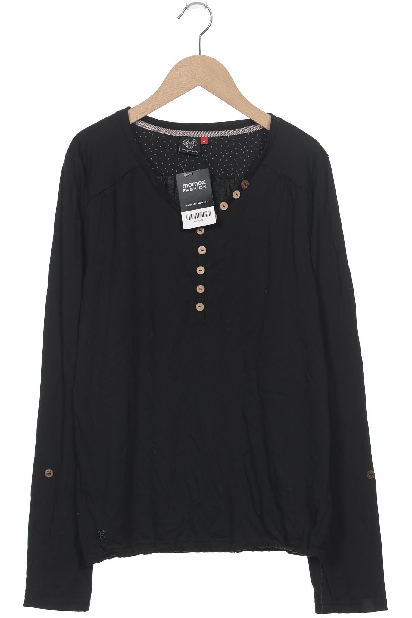 

ragwear Damen Langarmshirt, schwarz, Gr. 44