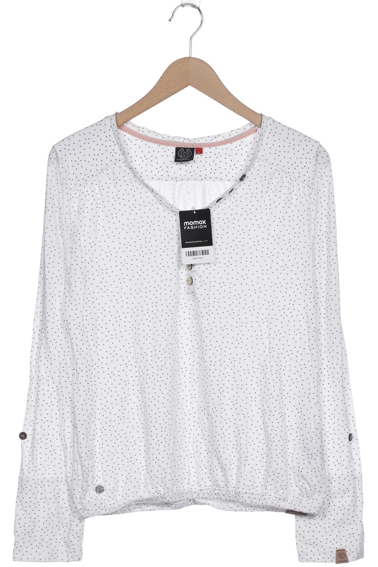 

ragwear Damen Langarmshirt, weiß
