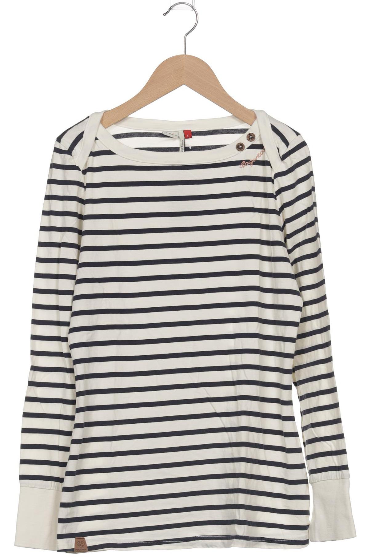 

ragwear Damen Langarmshirt, cremeweiß, Gr. 42