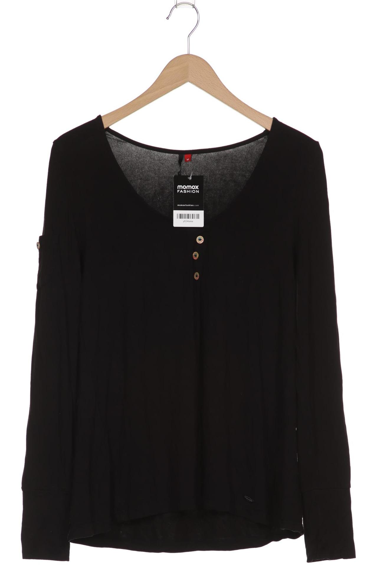

ragwear Damen Langarmshirt, schwarz