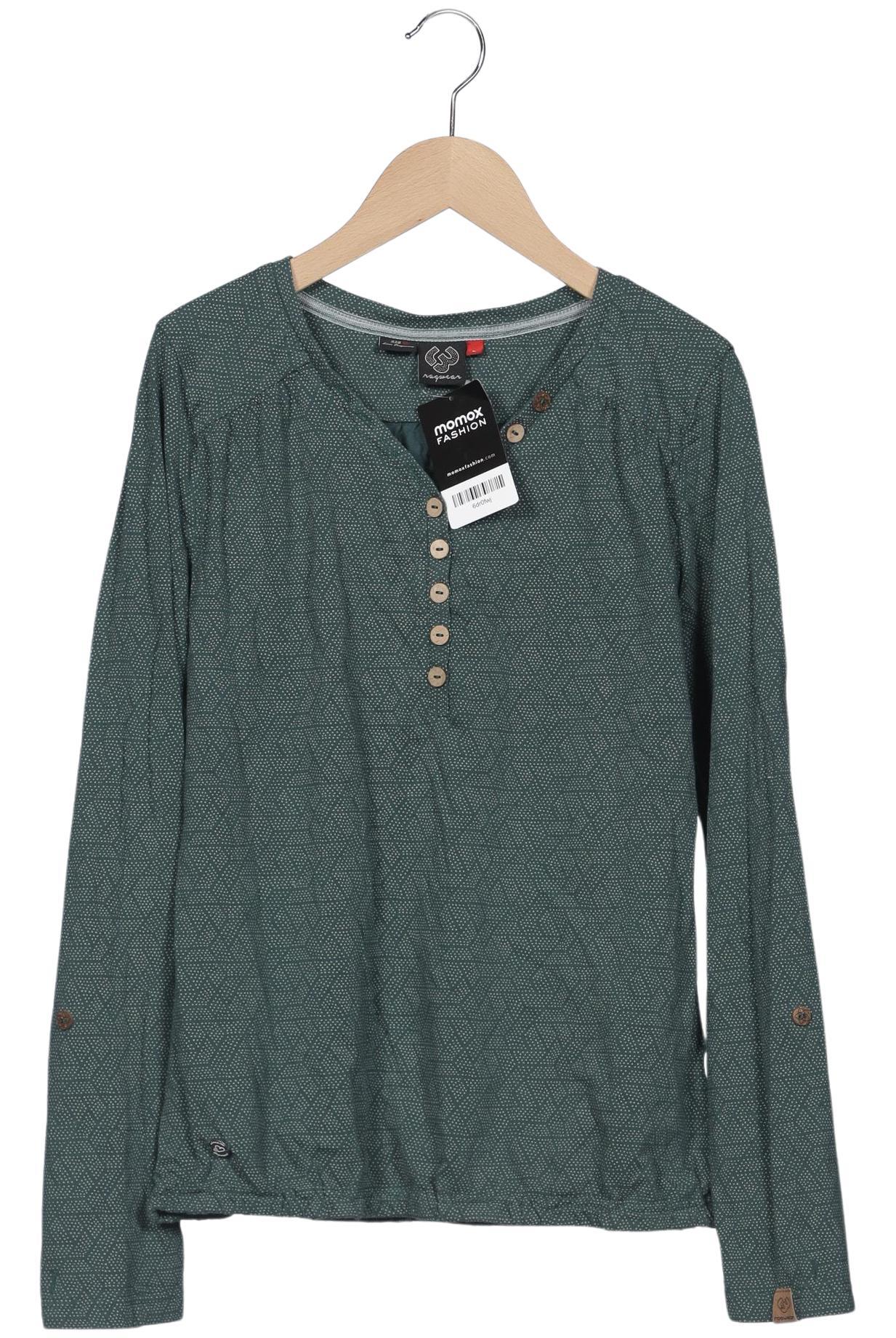

ragwear Damen Langarmshirt, türkis, Gr. 42