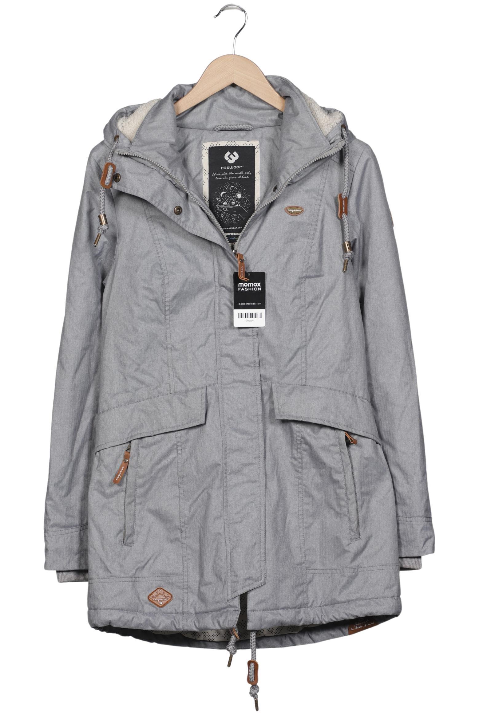 

ragwear Damen Mantel, grau, Gr. 38
