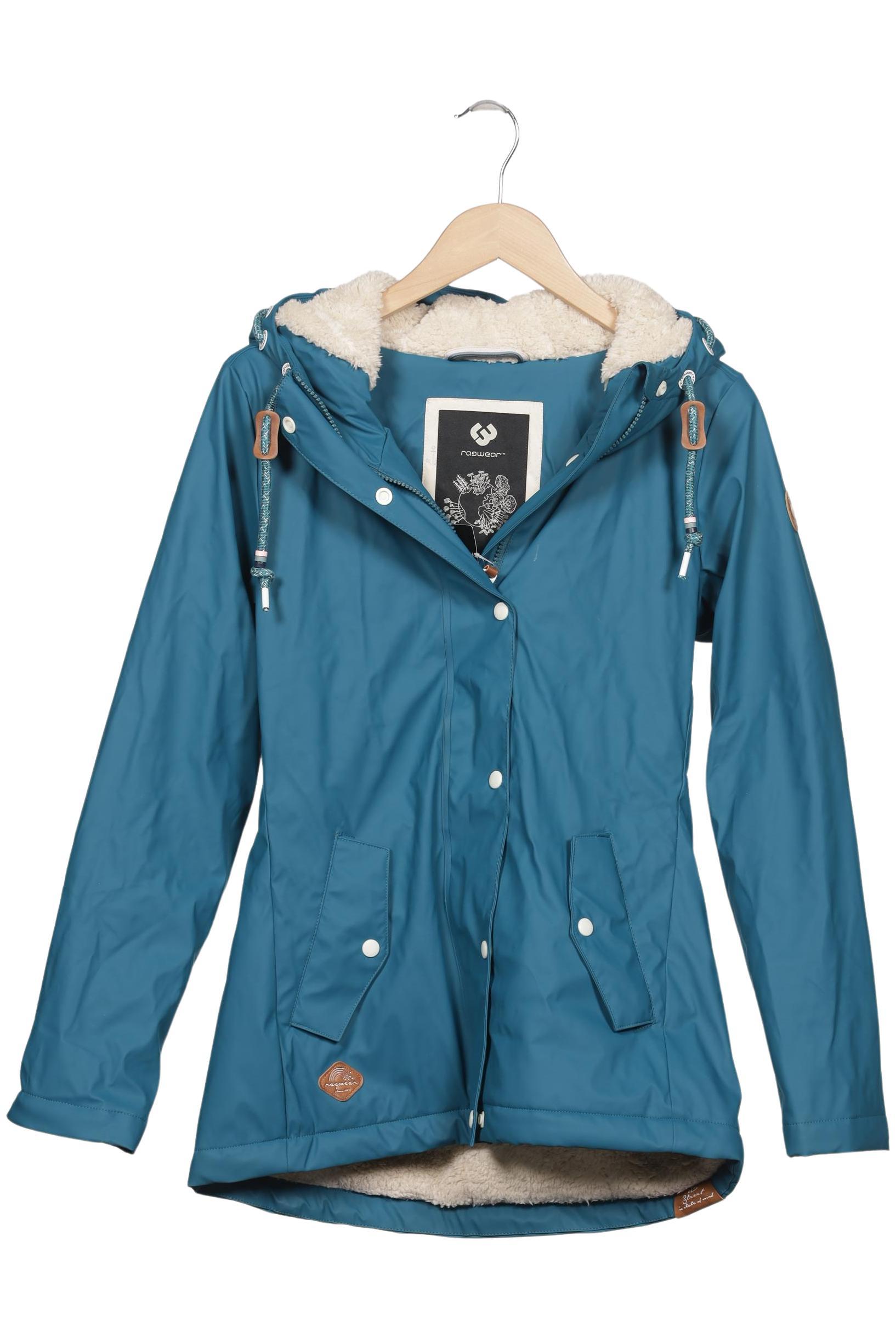 

ragwear Damen Mantel, blau, Gr. 36