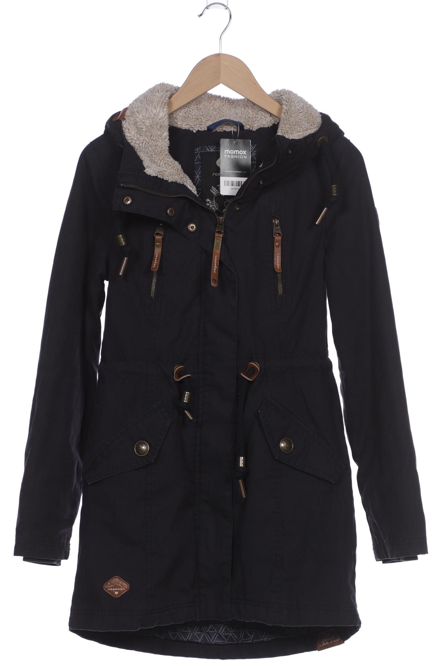 

ragwear Damen Mantel, marineblau, Gr. 34
