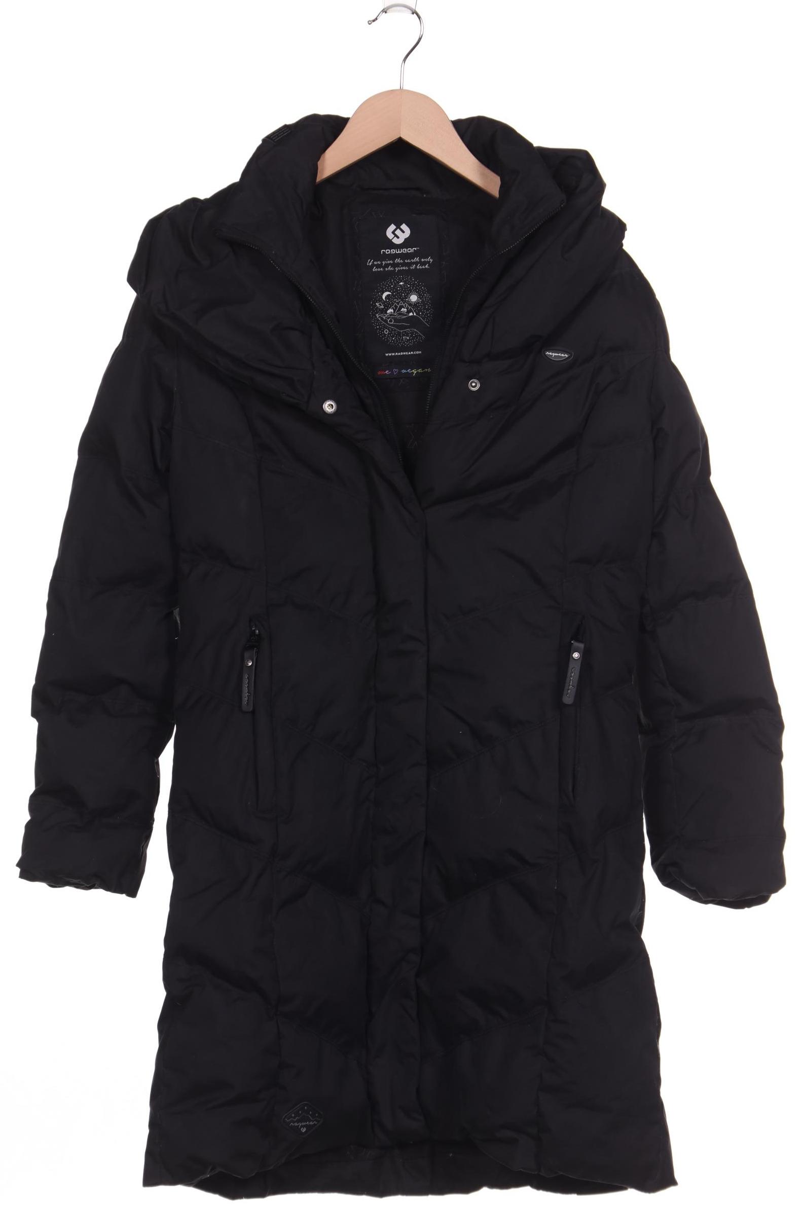 

ragwear Damen Mantel, schwarz, Gr. 36