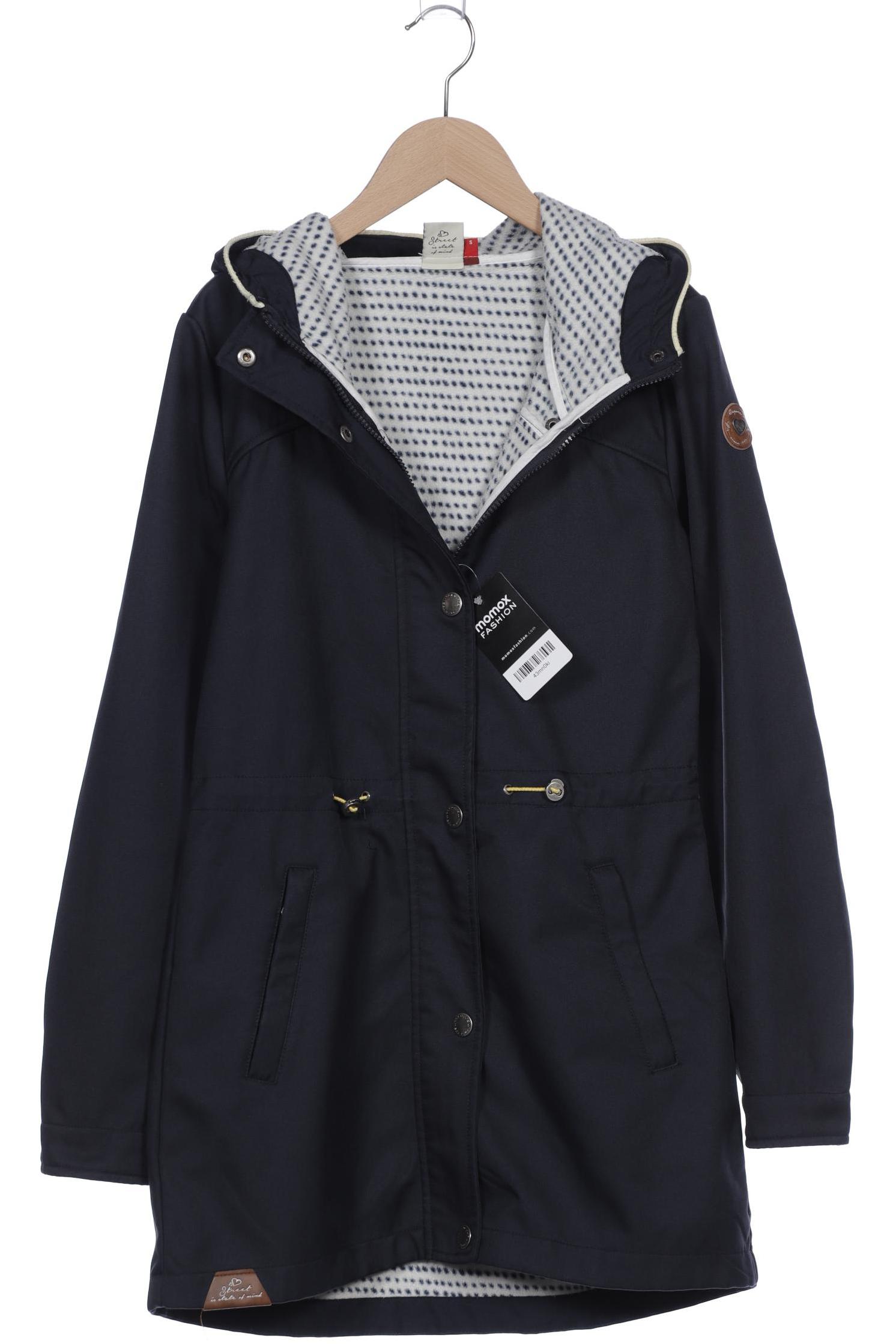 

ragwear Damen Mantel, marineblau, Gr. 36