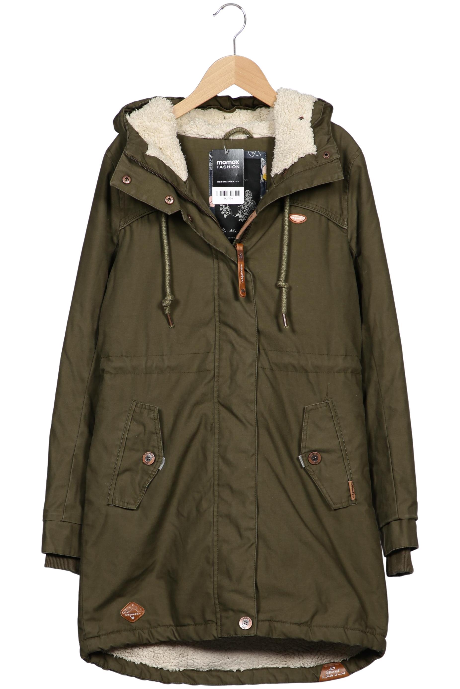 

ragwear Damen Mantel, grün, Gr. 34