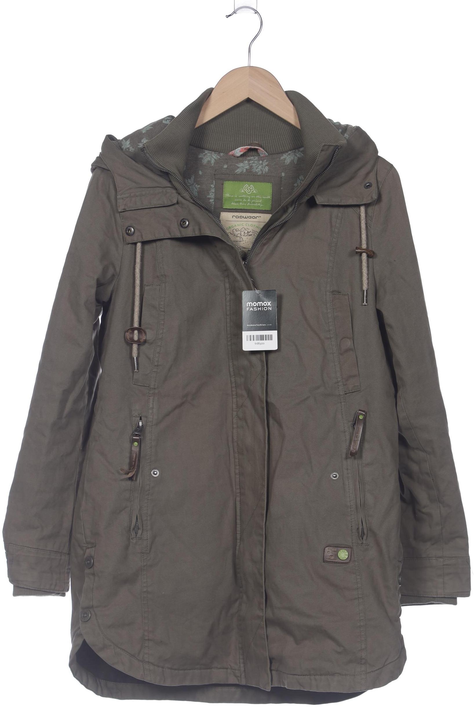 

ragwear Damen Mantel, grün, Gr. 36