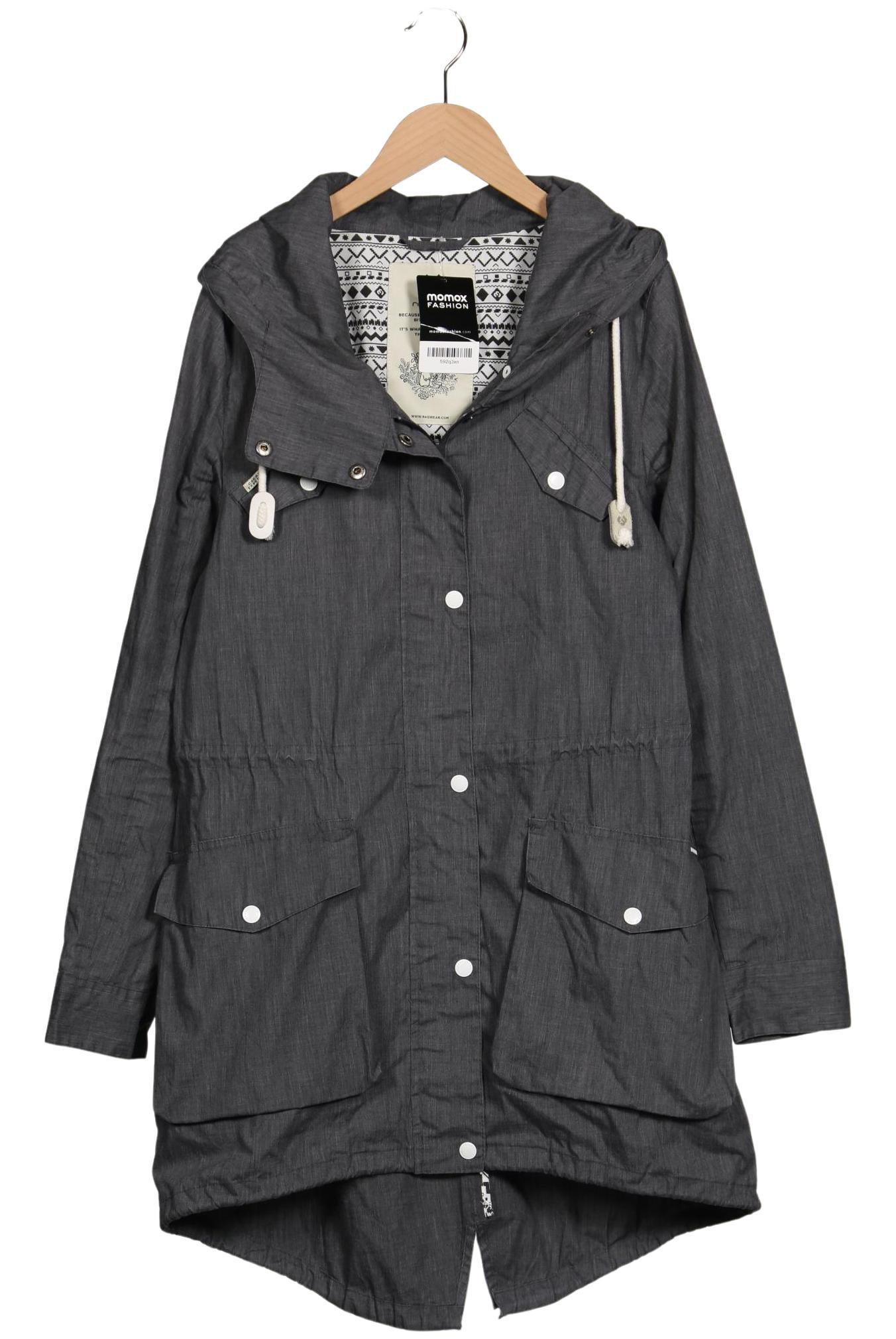 

ragwear Damen Mantel, grau, Gr. 42