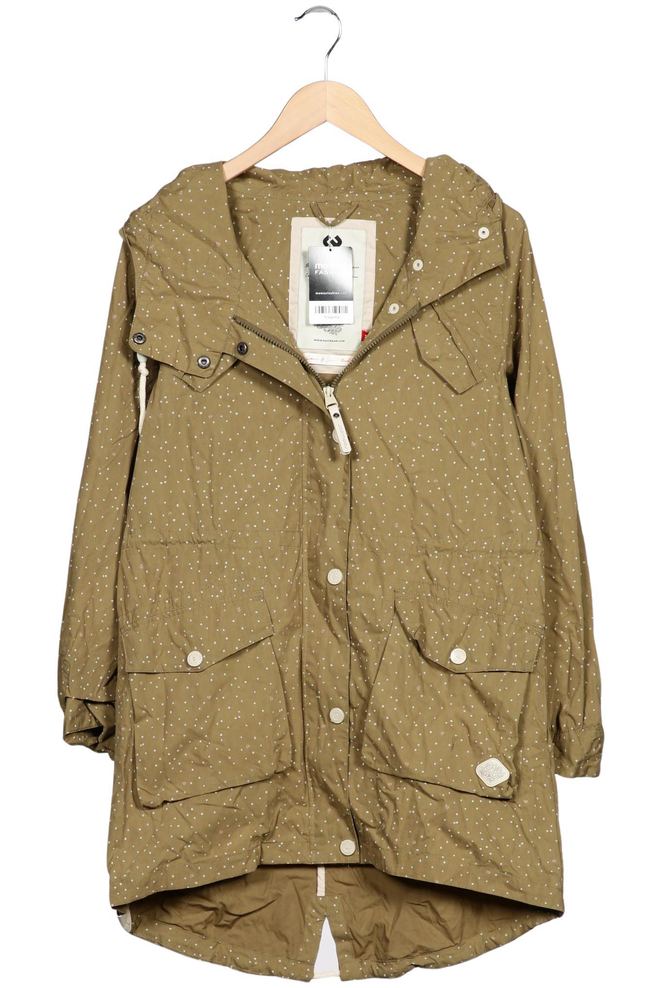 

ragwear Damen Mantel, grün, Gr. 38