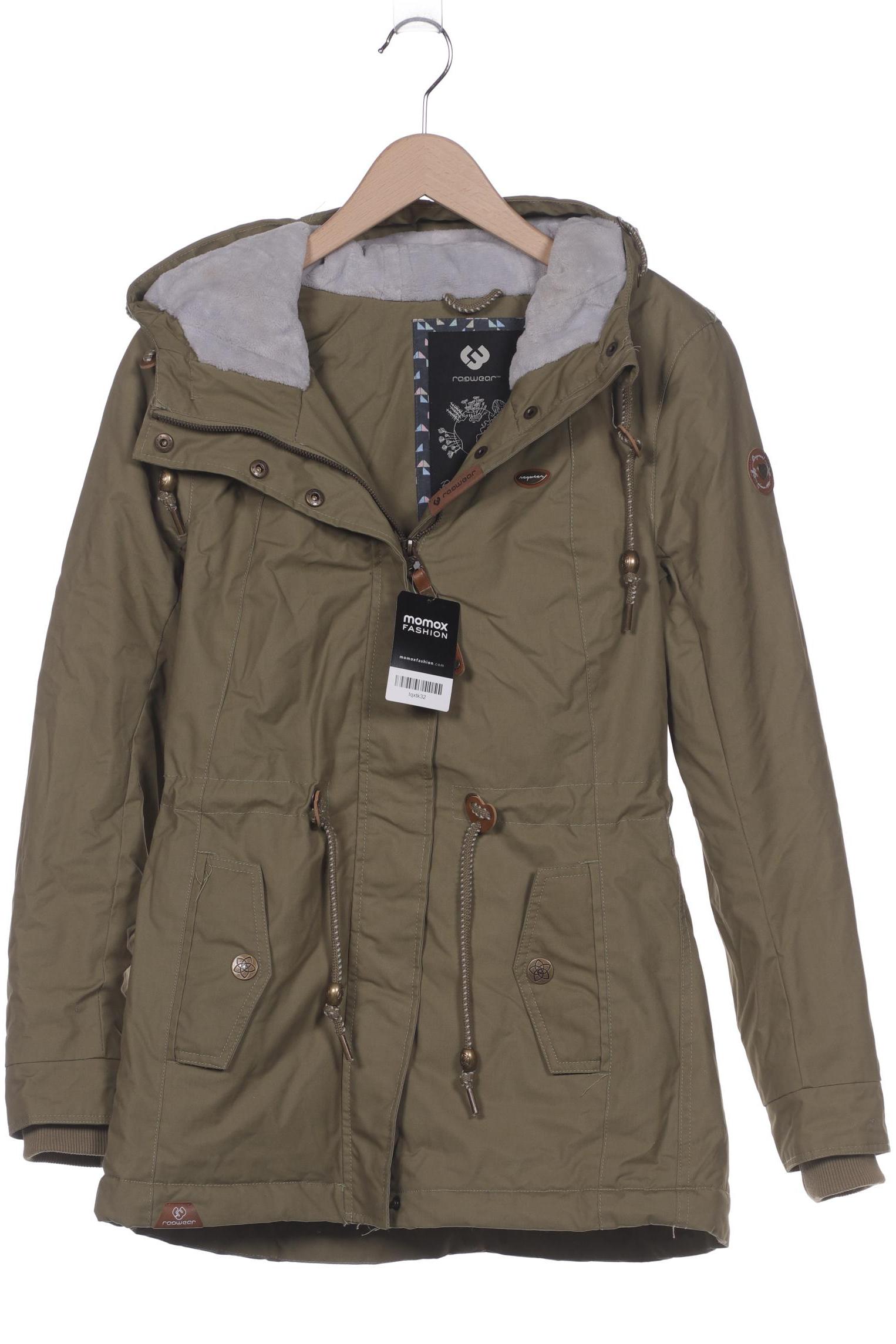 

ragwear Damen Mantel, grün, Gr. 36