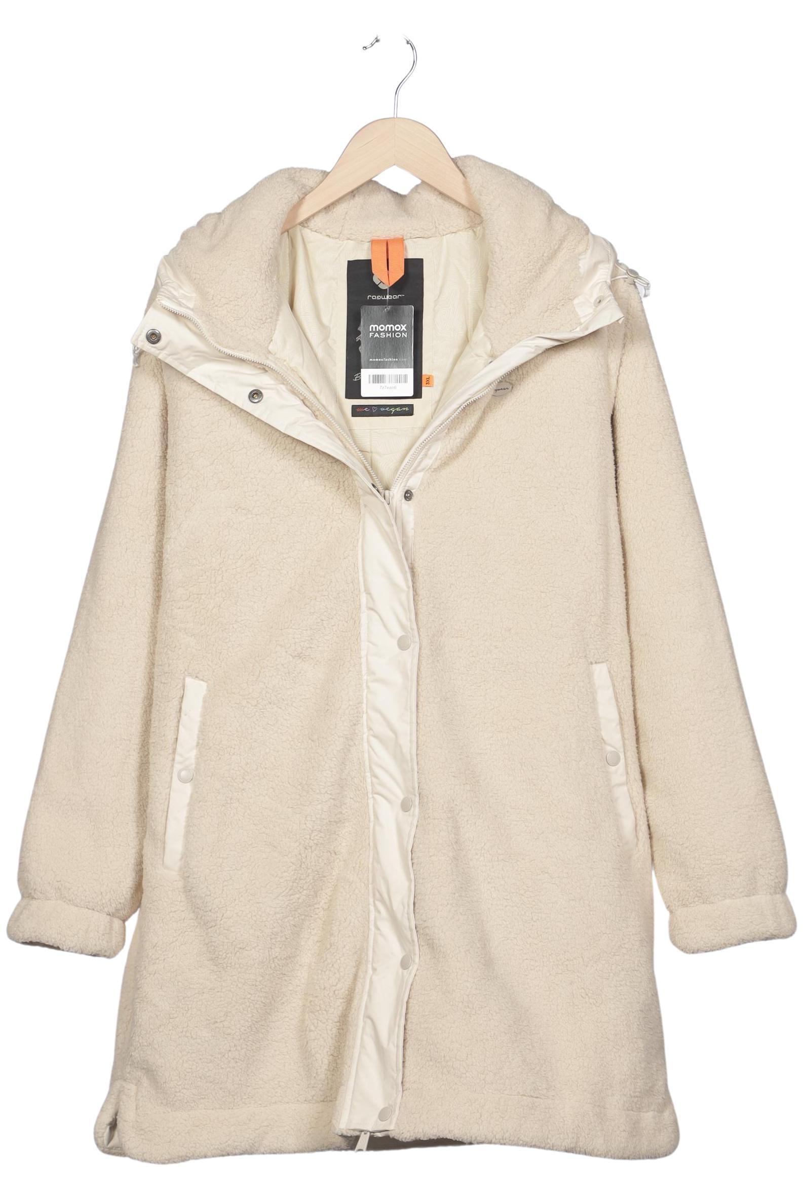 

ragwear Damen Mantel, cremeweiß, Gr. 48