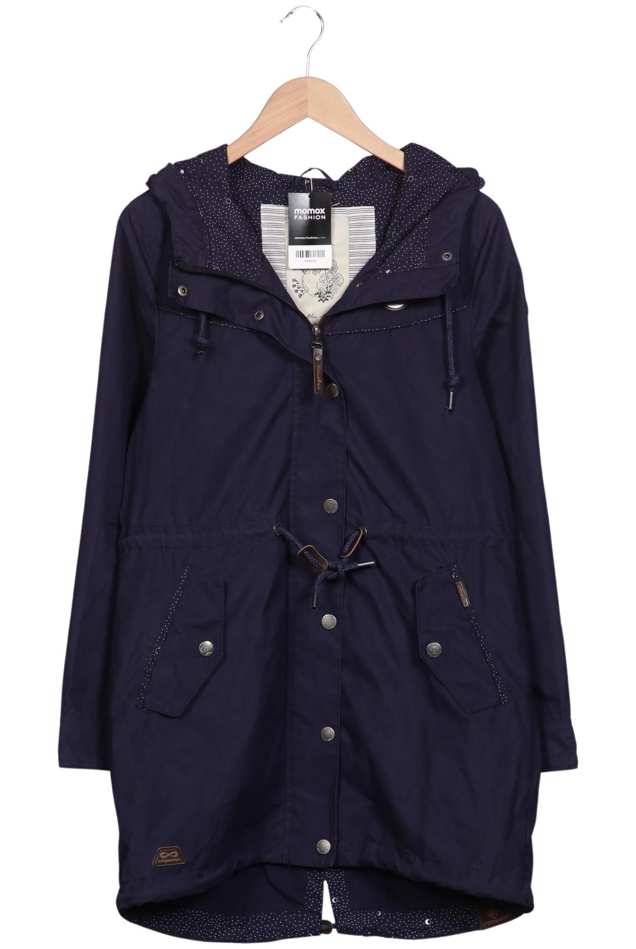 

ragwear Damen Mantel, marineblau, Gr. 38