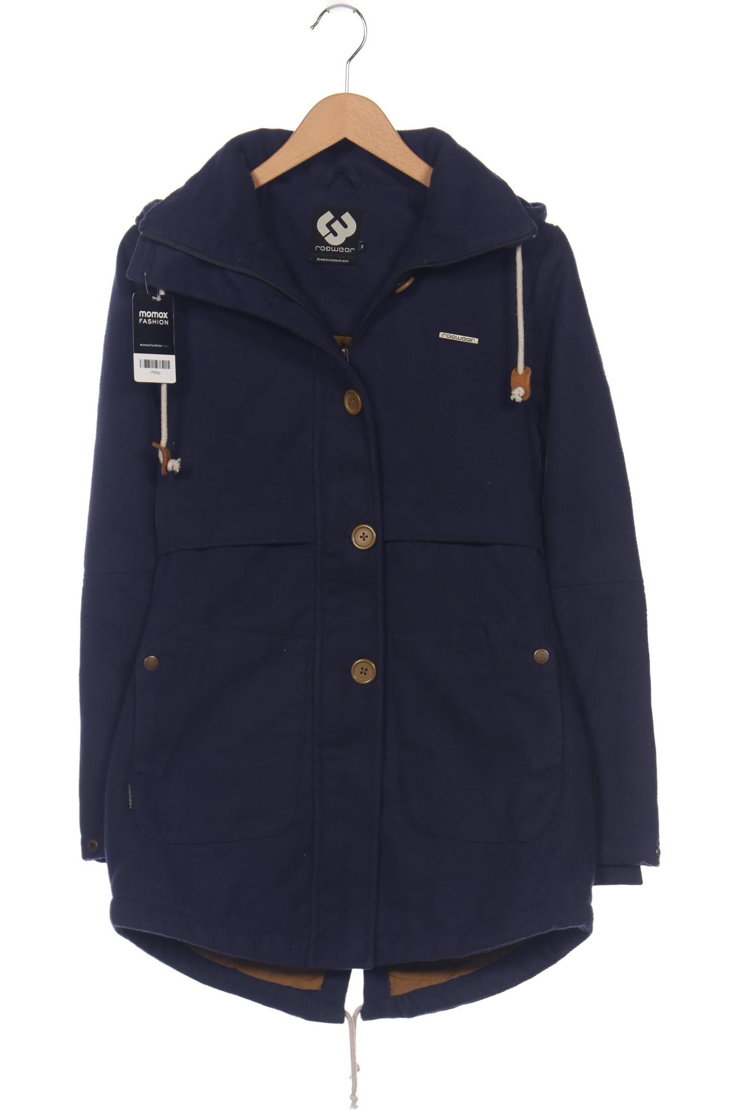 

ragwear Damen Mantel, marineblau, Gr. 38