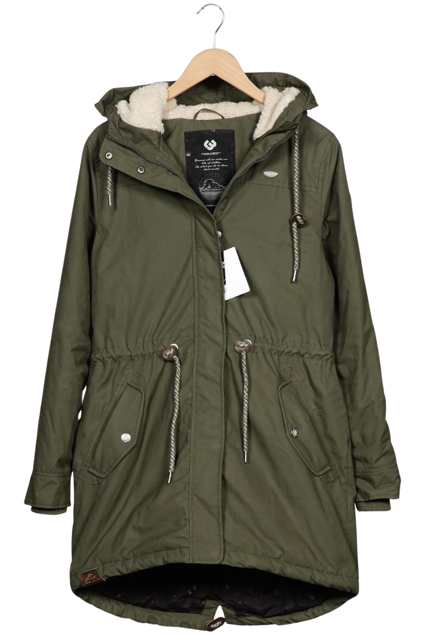 

ragwear Damen Mantel, grün, Gr. 42