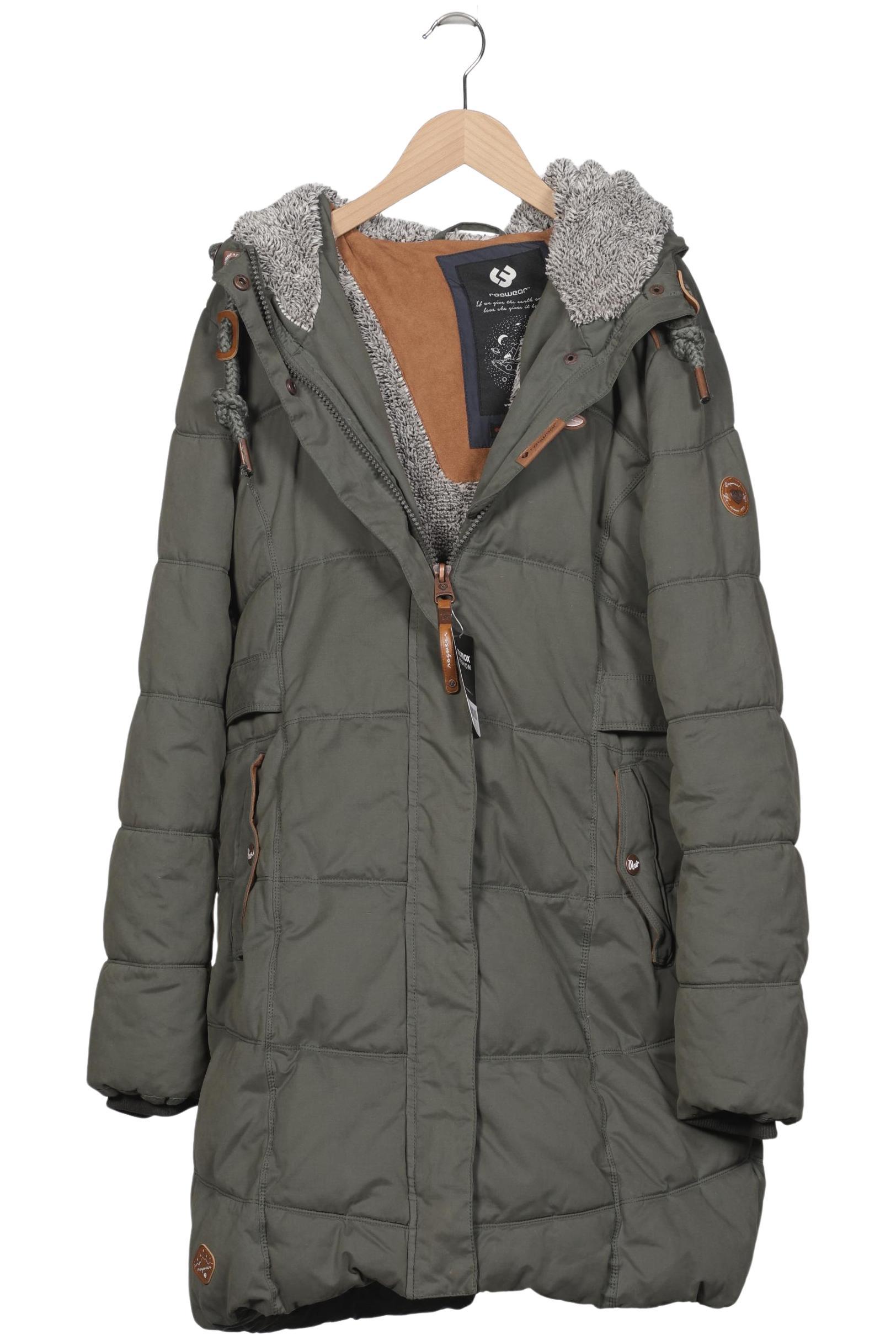 

ragwear Damen Mantel, grün, Gr. 38