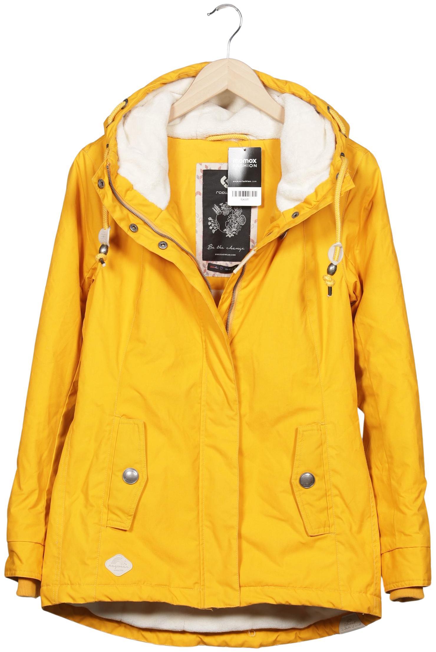 

ragwear Damen Mantel, gelb, Gr. 38