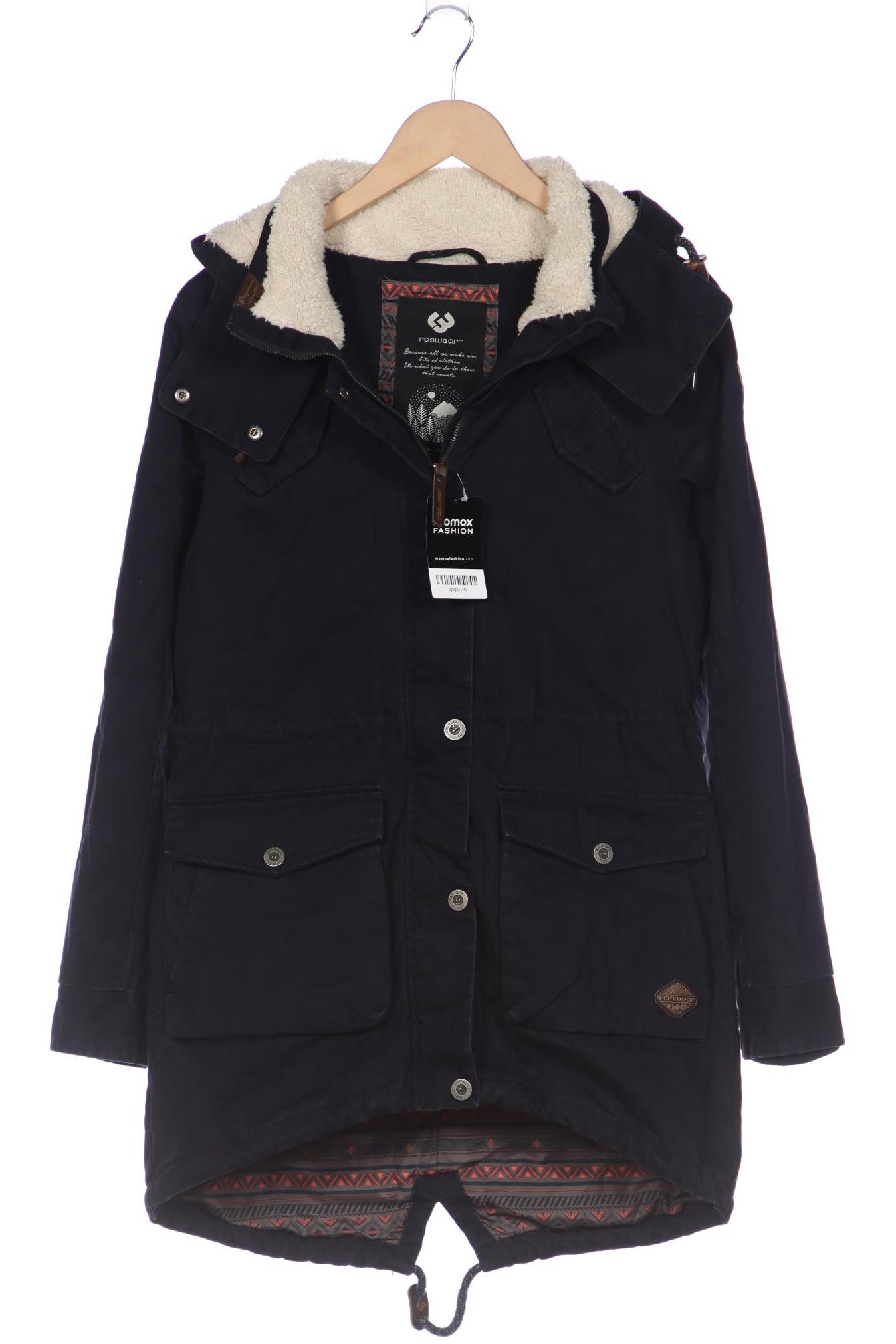 

ragwear Damen Mantel, marineblau, Gr. 36