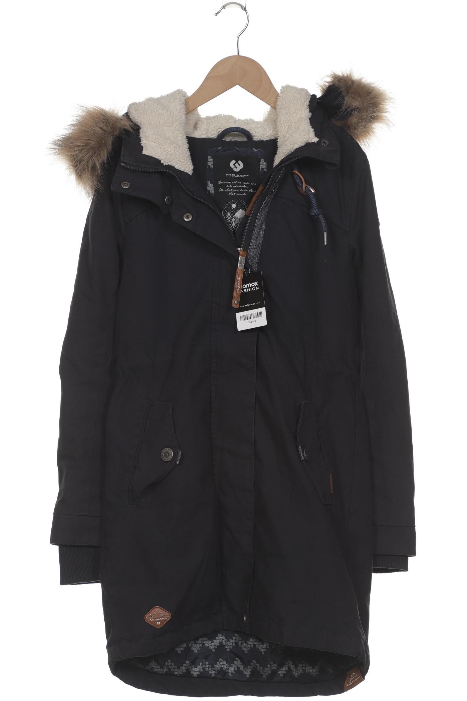 

ragwear Damen Mantel, marineblau, Gr. 34