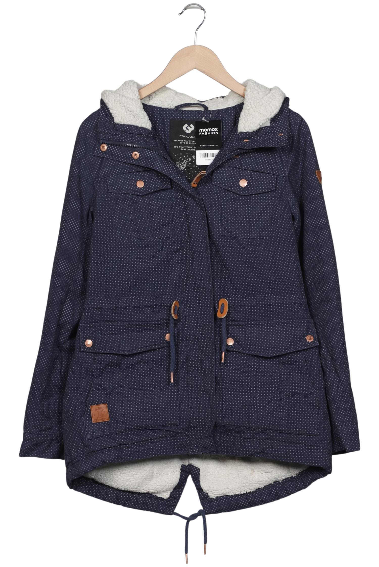 

ragwear Damen Mantel, marineblau, Gr. 38