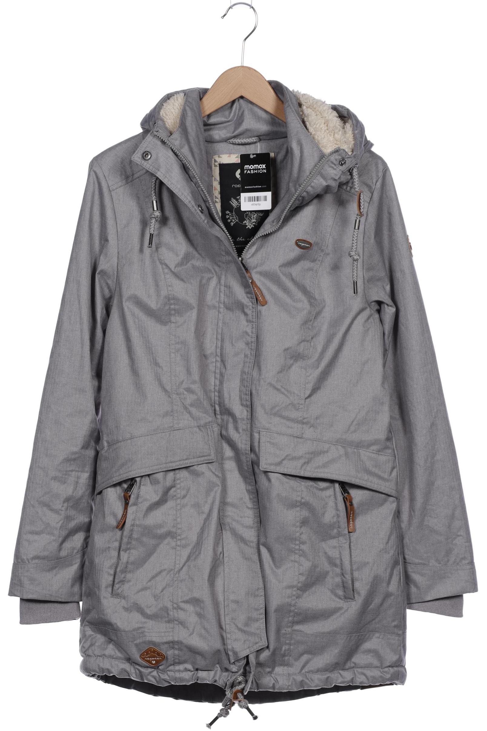 

ragwear Damen Mantel, grau, Gr. 44