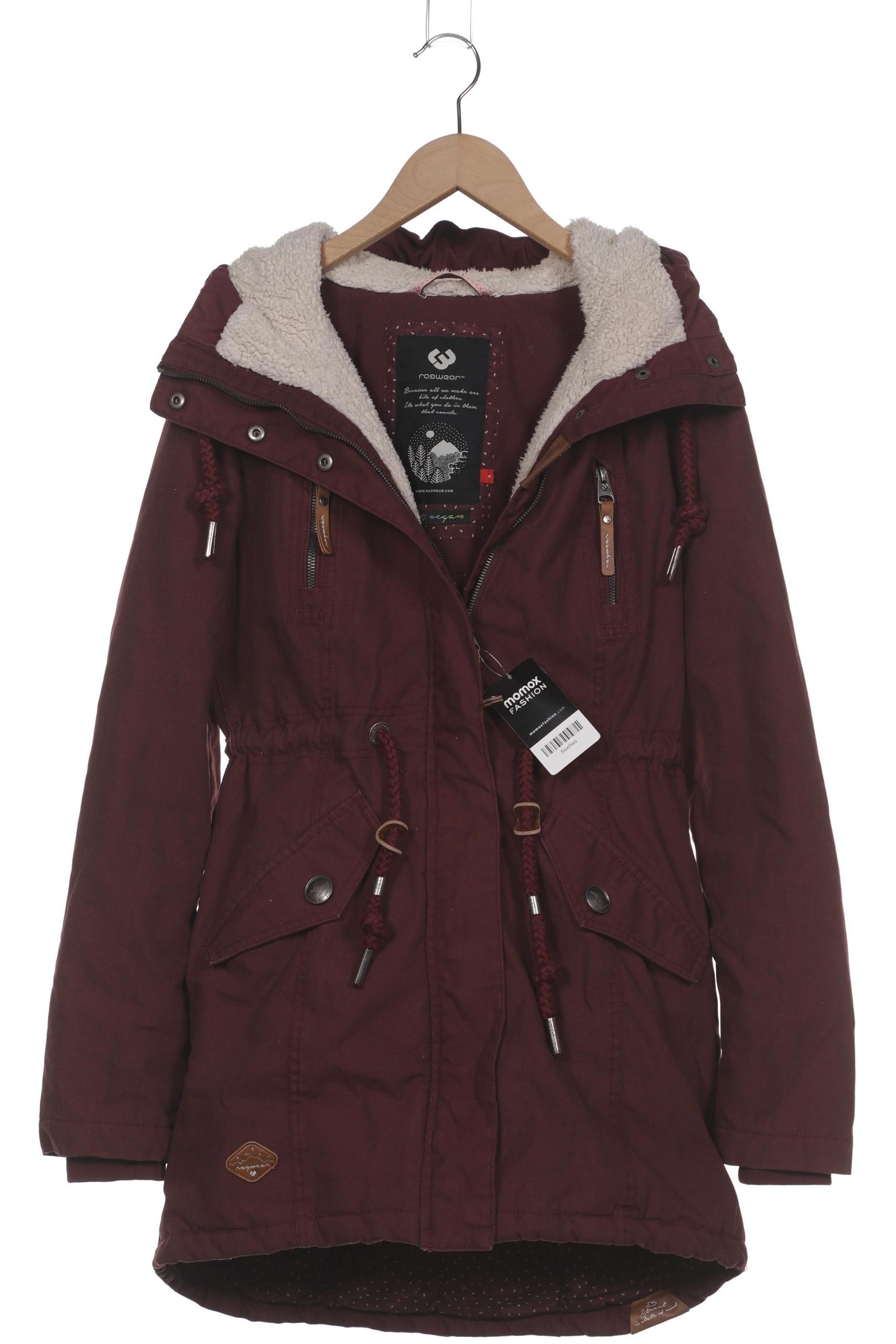 

ragwear Damen Mantel, bordeaux, Gr. 36