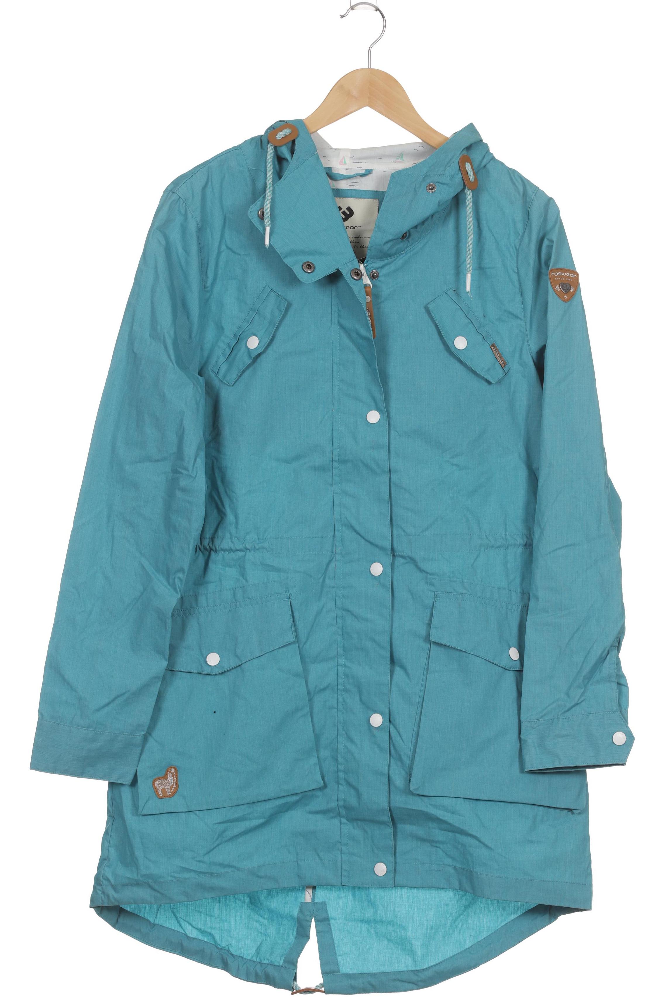 

ragwear Damen Mantel, blau, Gr. 42
