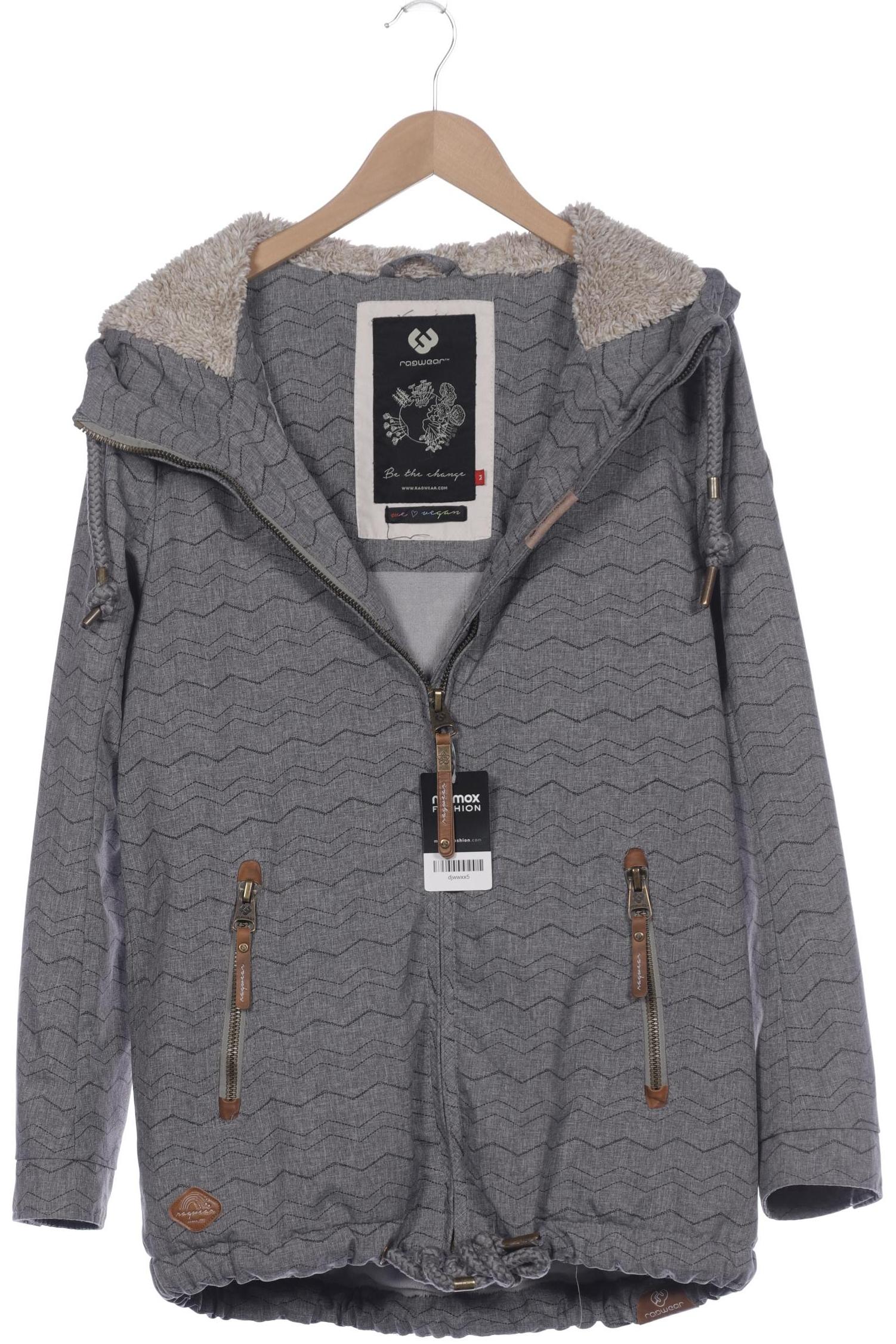

ragwear Damen Mantel, grau, Gr. 38