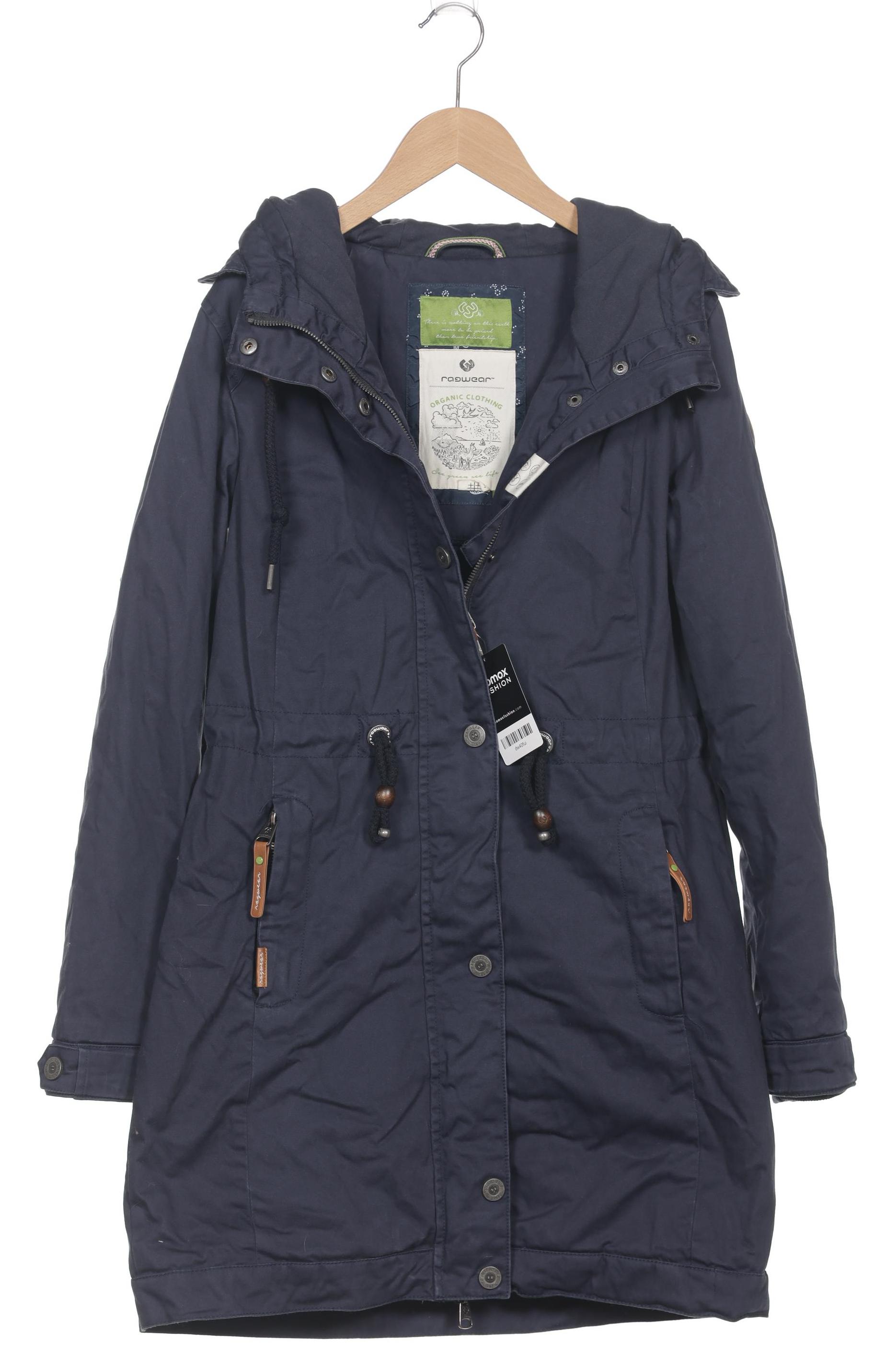 

ragwear Damen Mantel, marineblau, Gr. 34