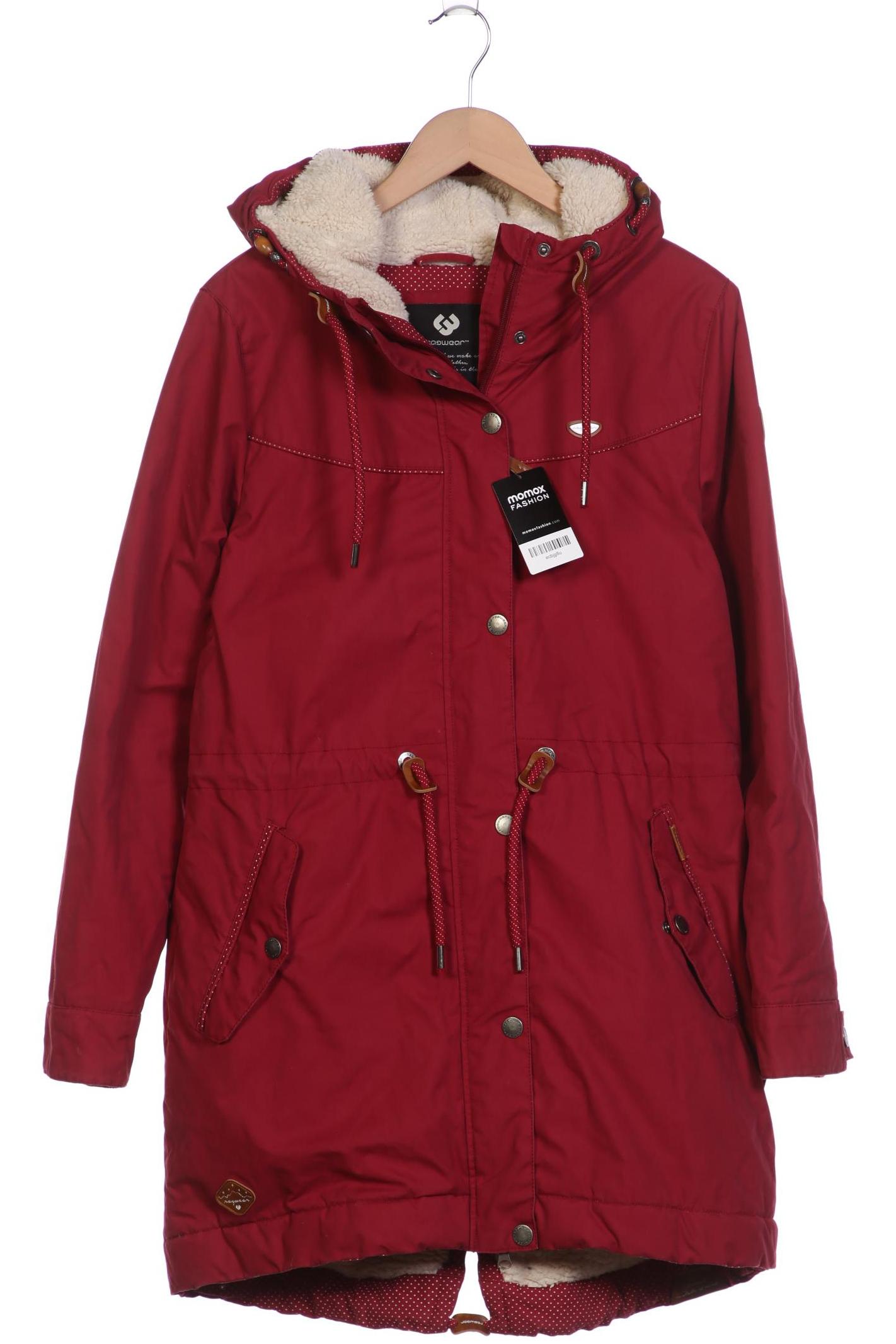 

ragwear Damen Mantel, bordeaux