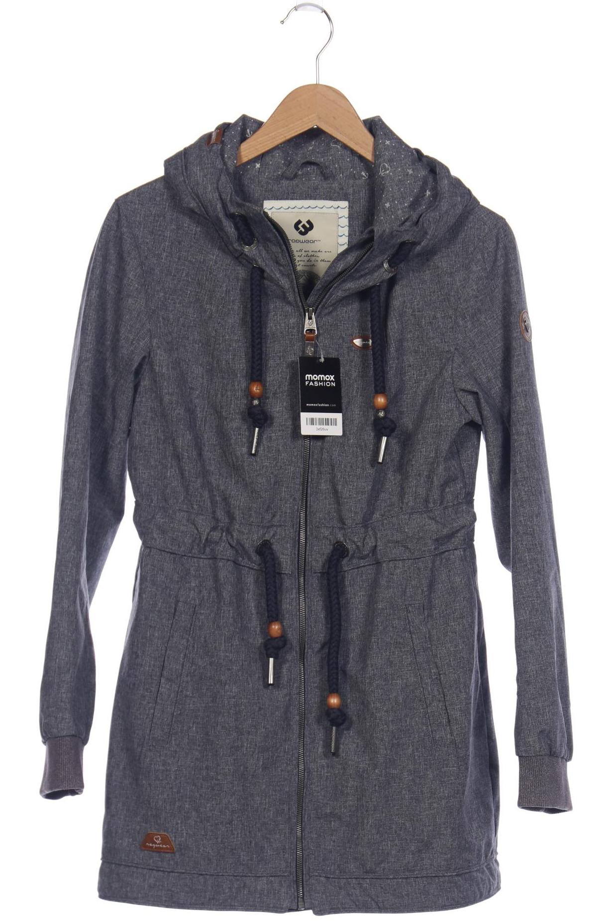

ragwear Damen Mantel, grau, Gr. 38