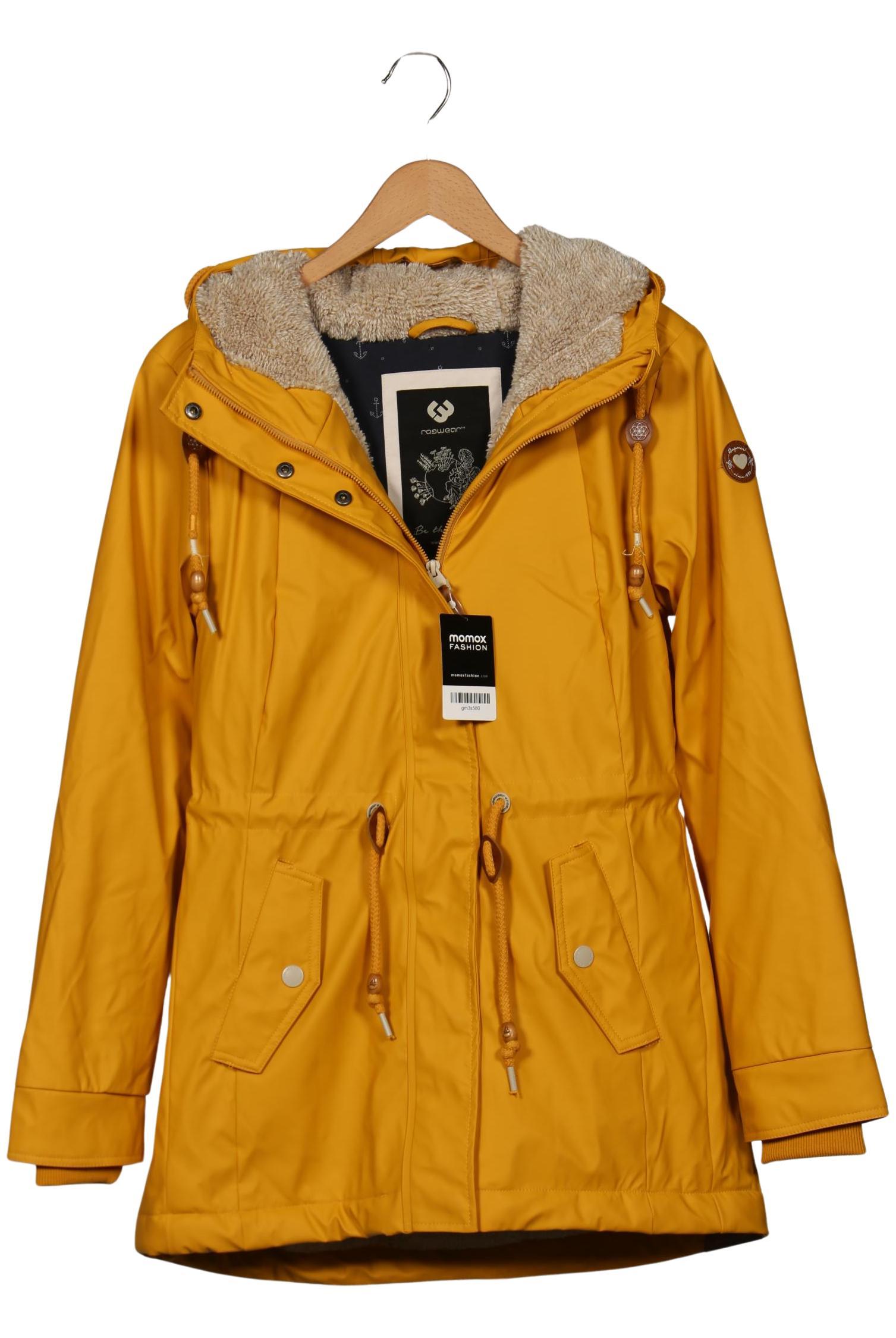 

ragwear Damen Mantel, gelb, Gr. 38