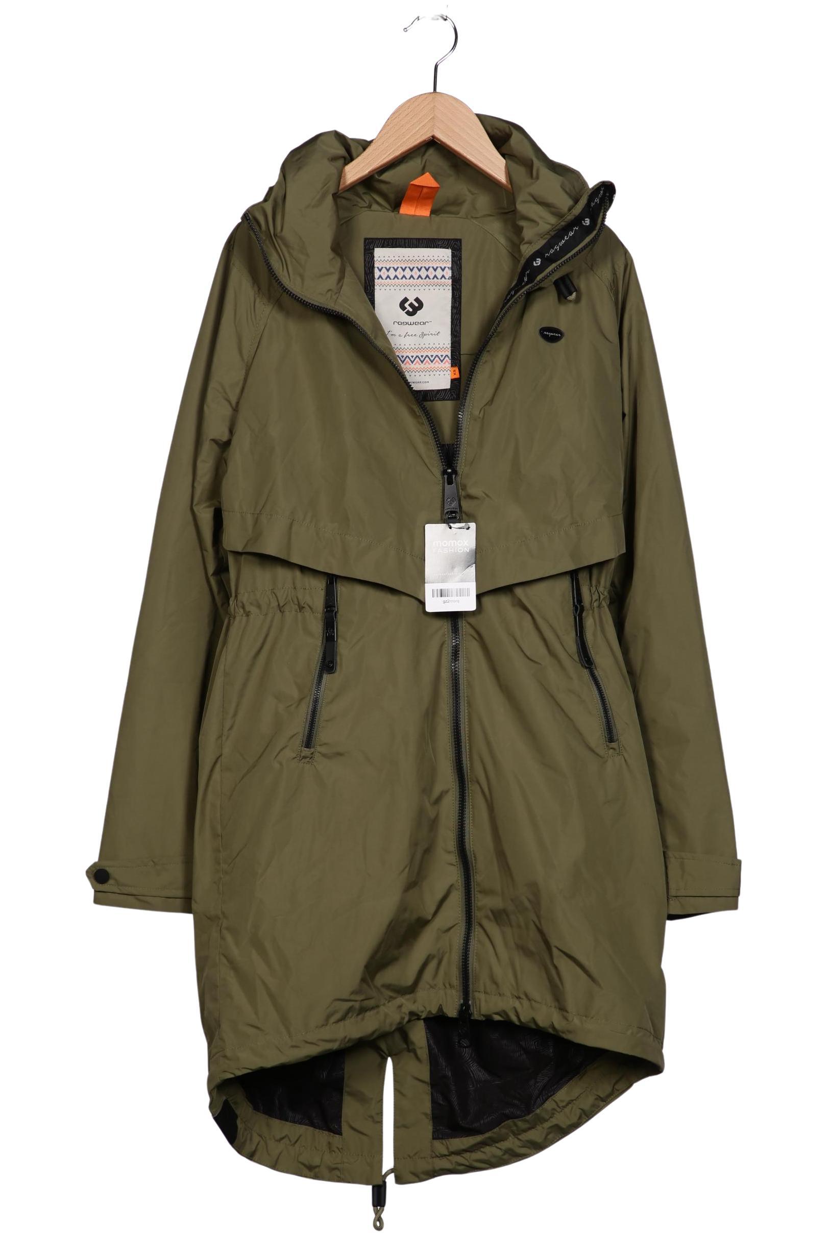 

ragwear Damen Mantel, grün, Gr. 34