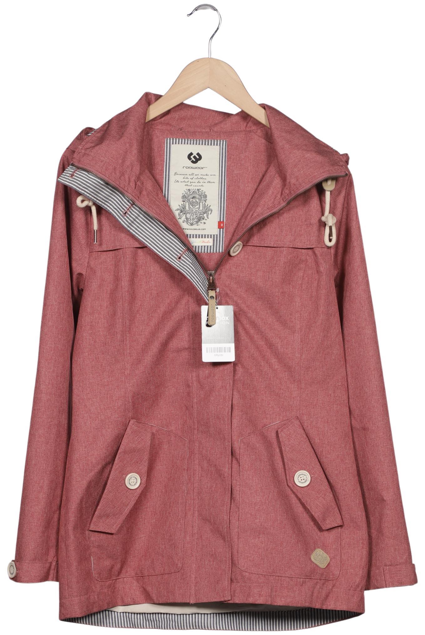 

ragwear Damen Mantel, rot, Gr. 38
