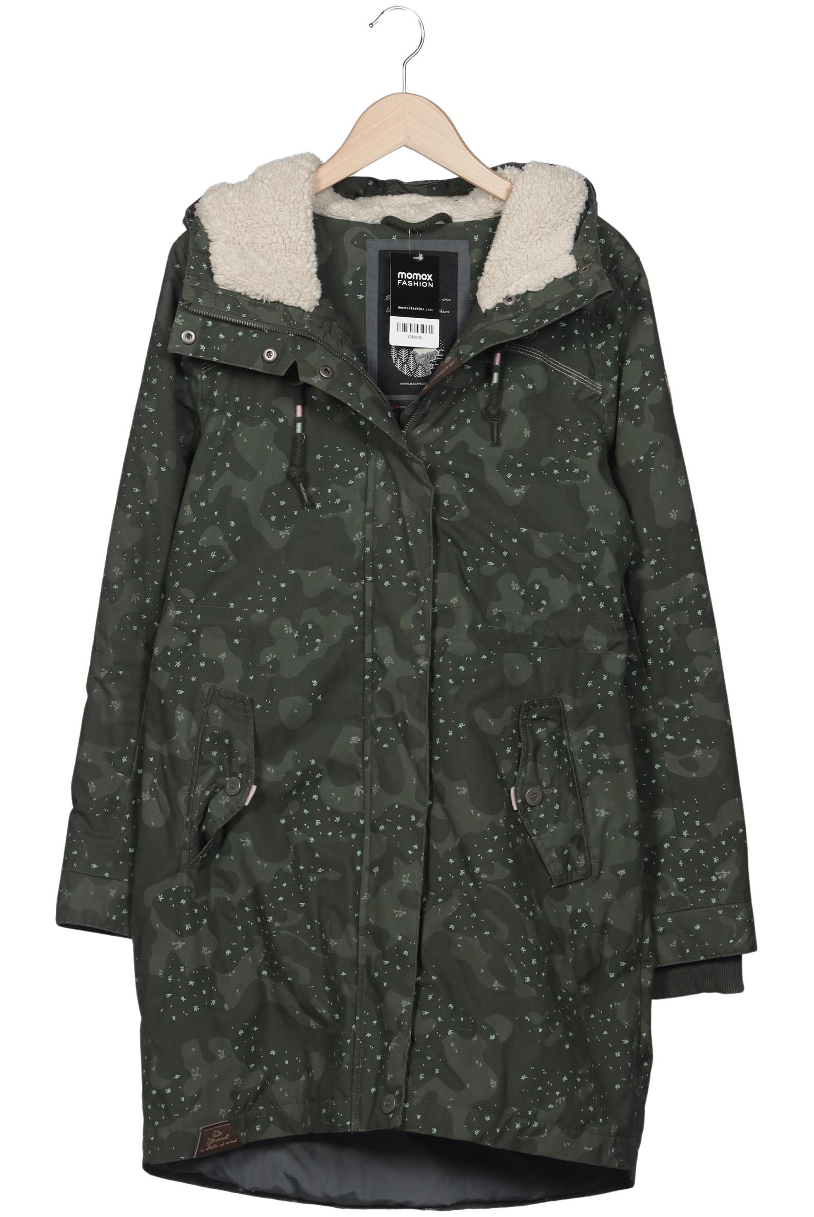 

ragwear Damen Mantel, grün, Gr. 42