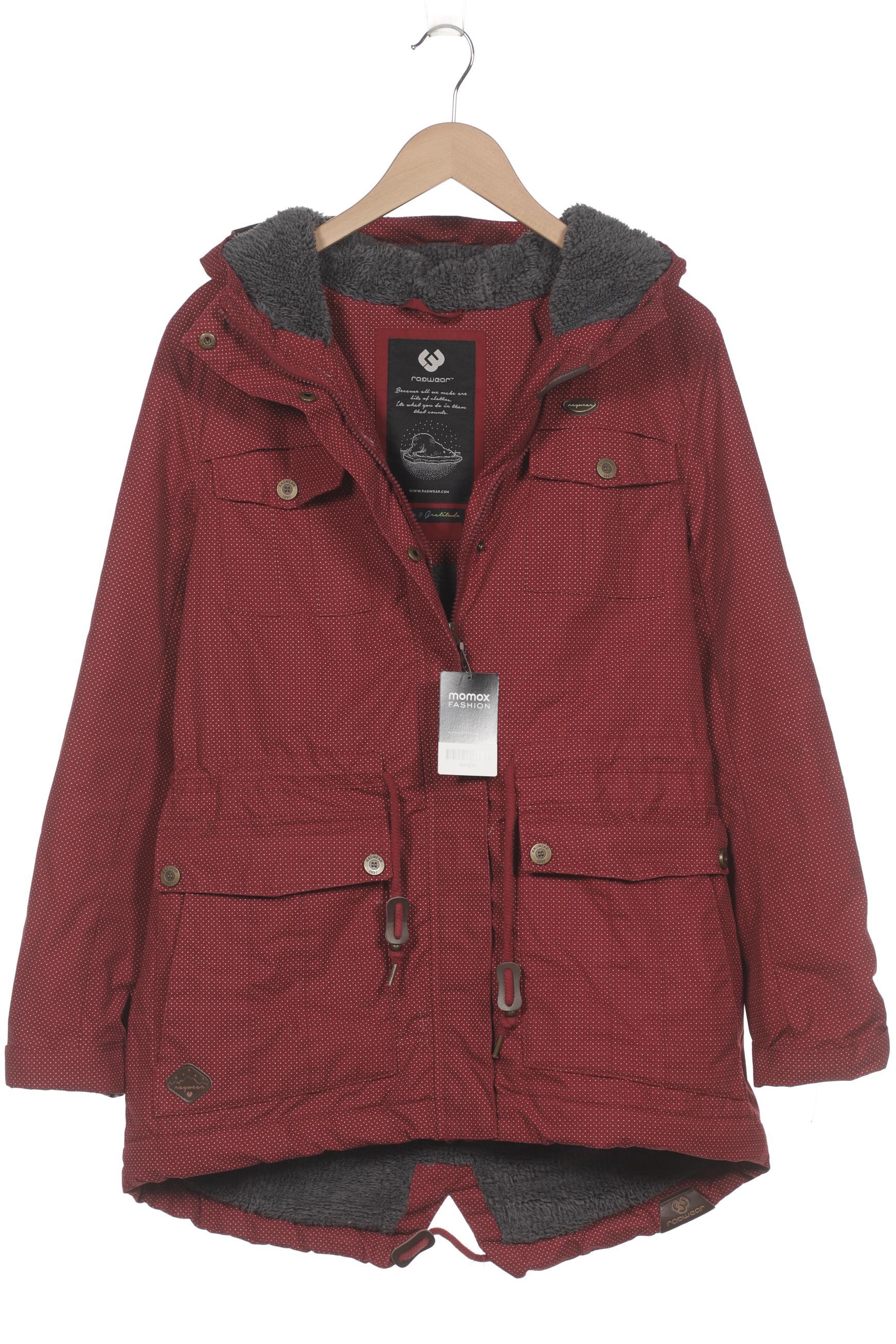 

ragwear Damen Mantel, bordeaux, Gr. 44