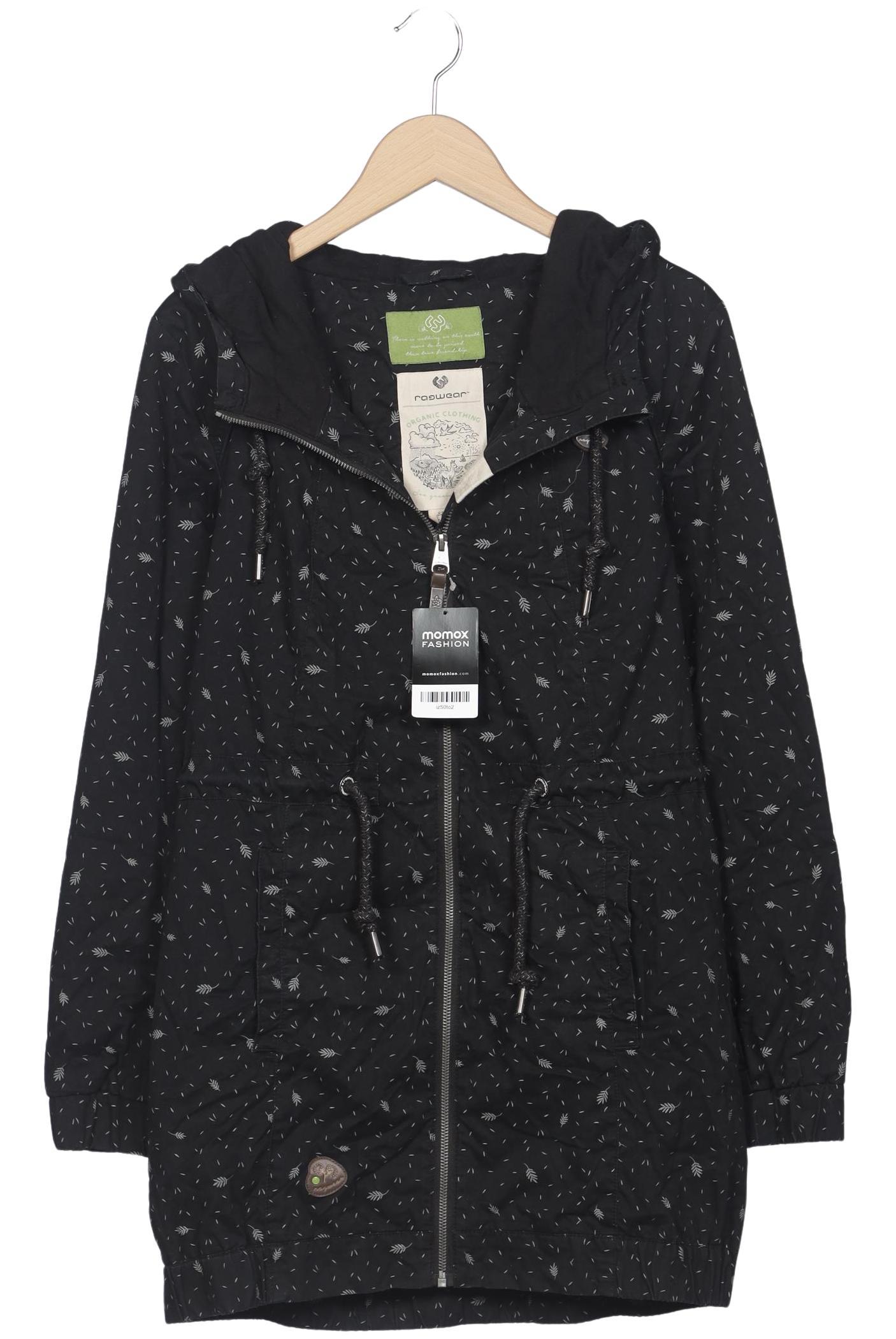 

ragwear Damen Mantel, schwarz, Gr. 36