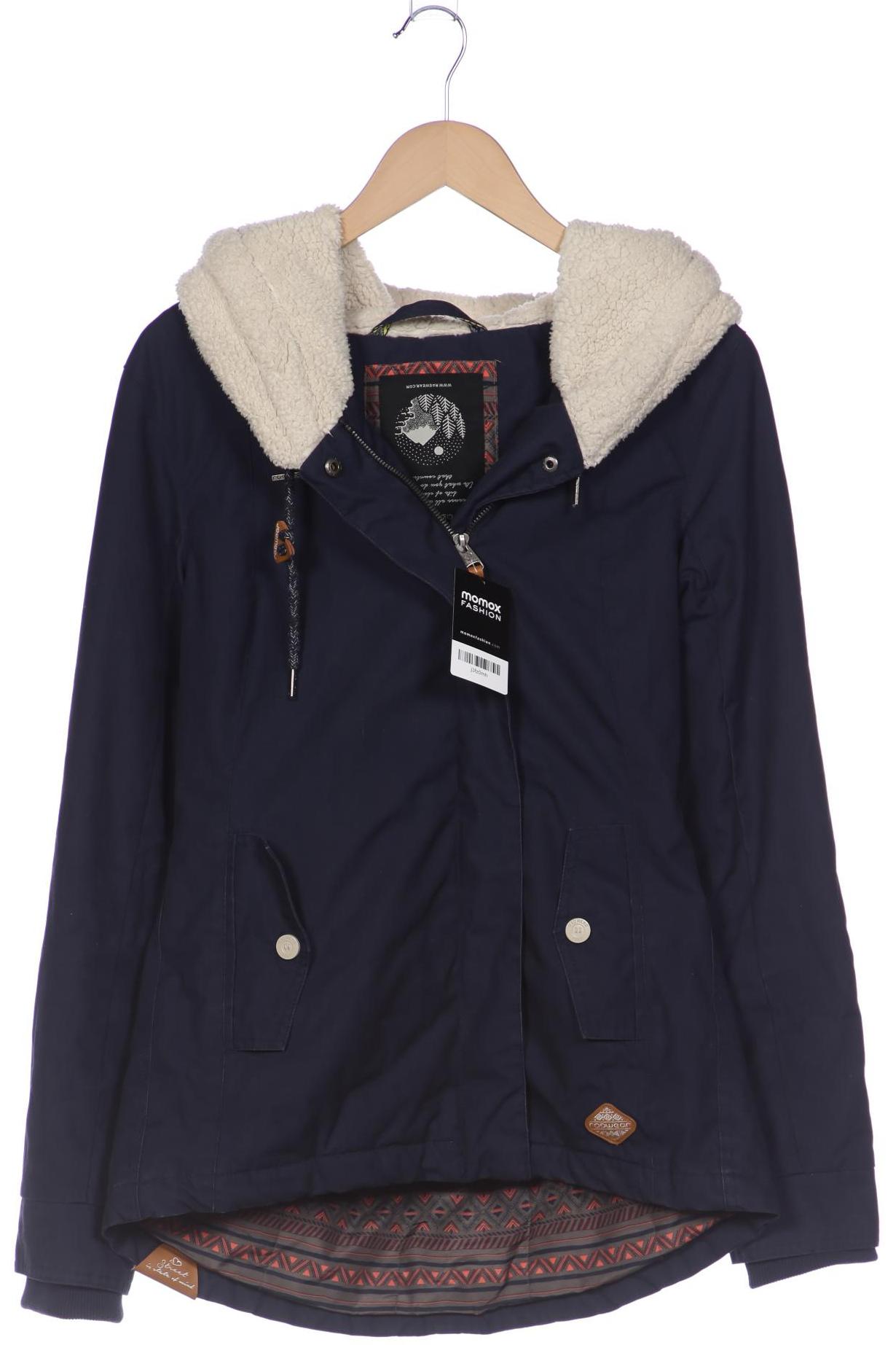

ragwear Damen Mantel, marineblau, Gr. 36
