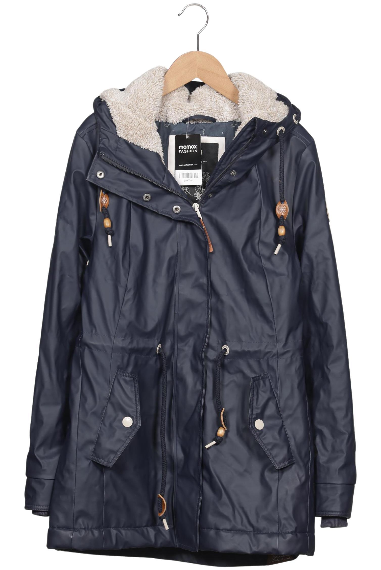 

ragwear Damen Mantel, marineblau, Gr. 36