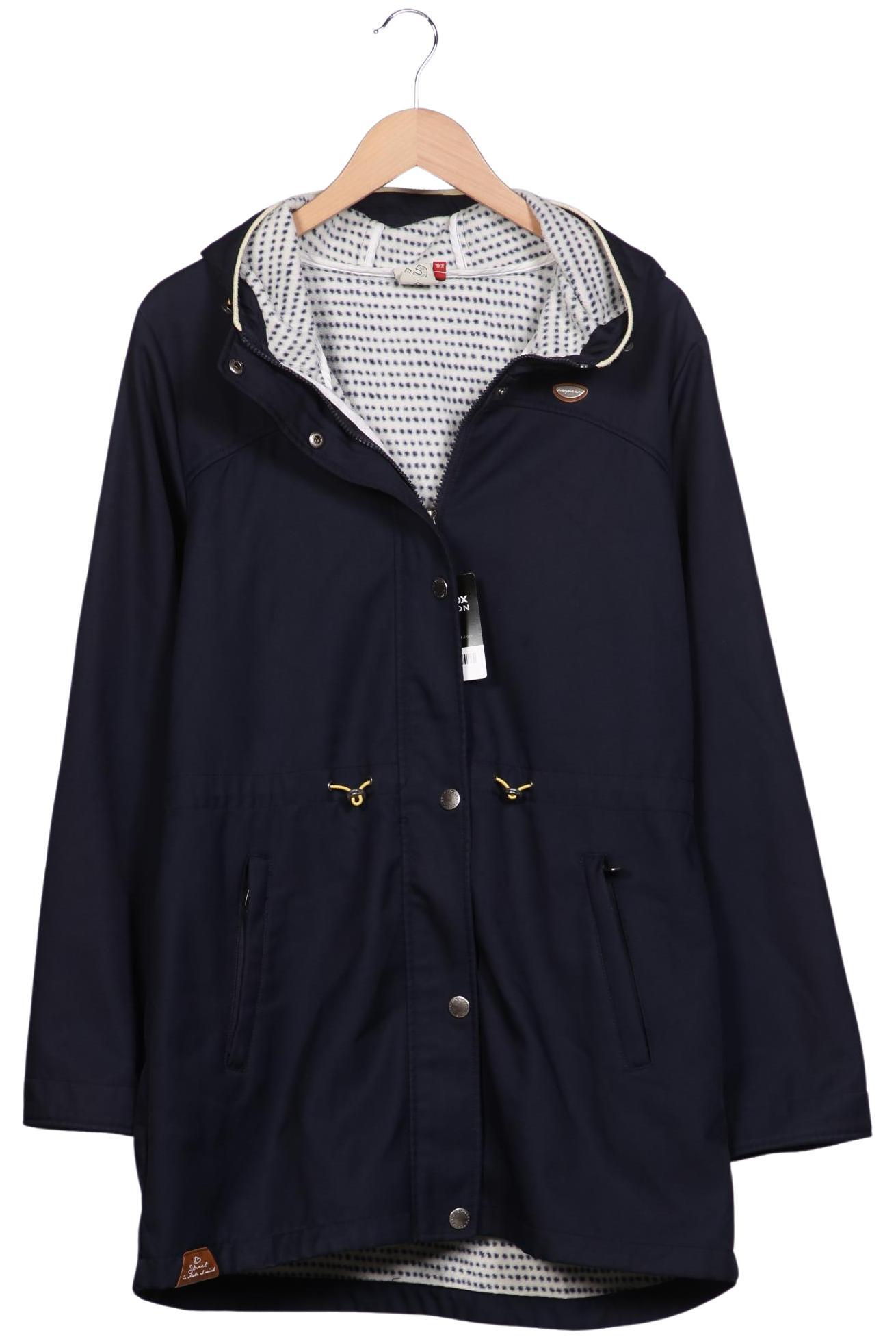 

ragwear Damen Mantel, marineblau, Gr. 46