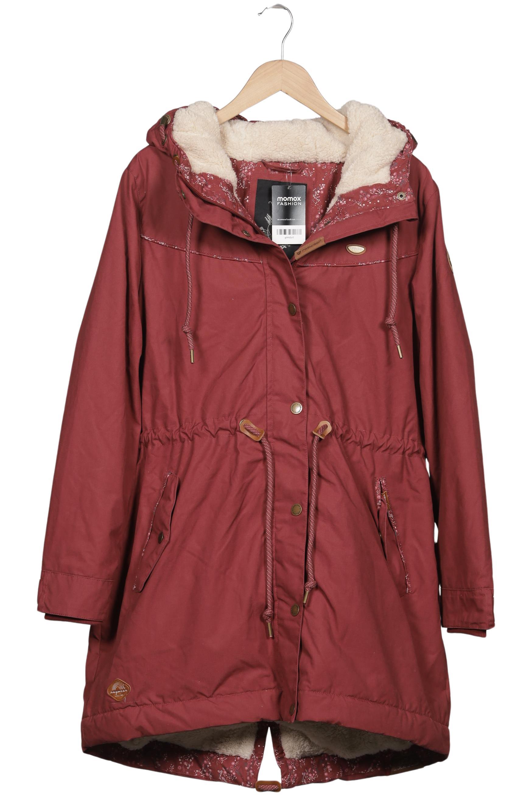 

ragwear Damen Mantel, bordeaux, Gr. 46