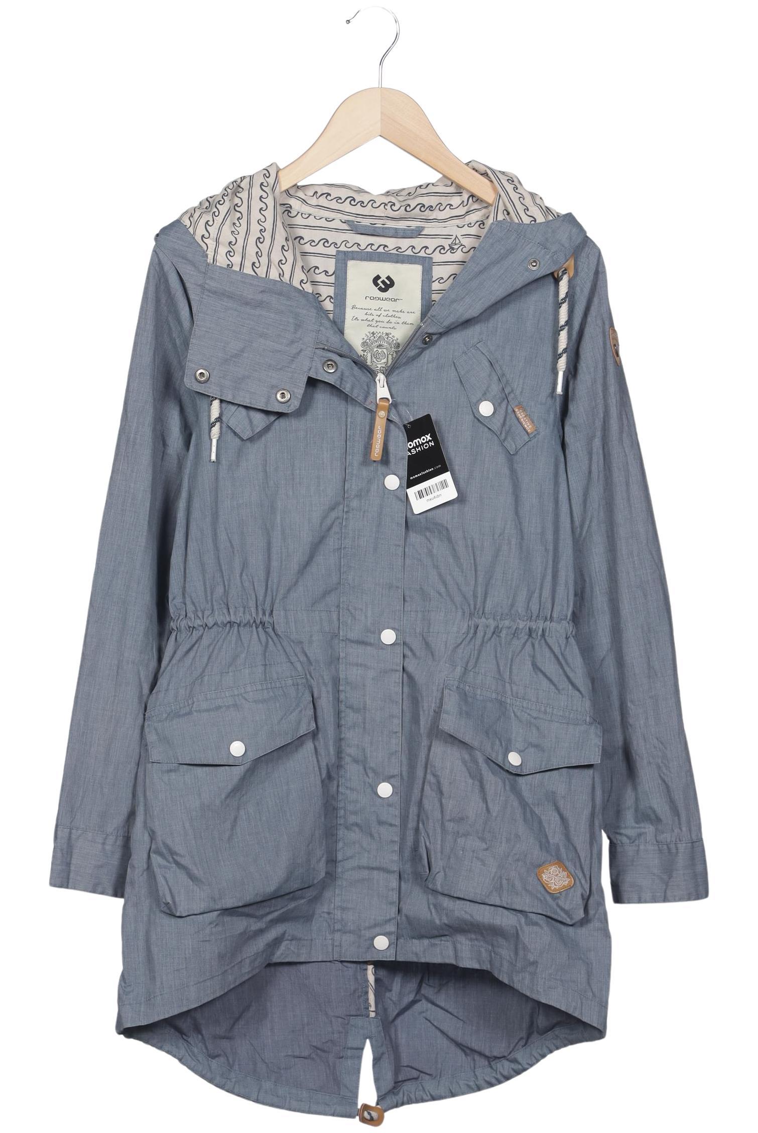 

ragwear Damen Mantel, blau, Gr. 36