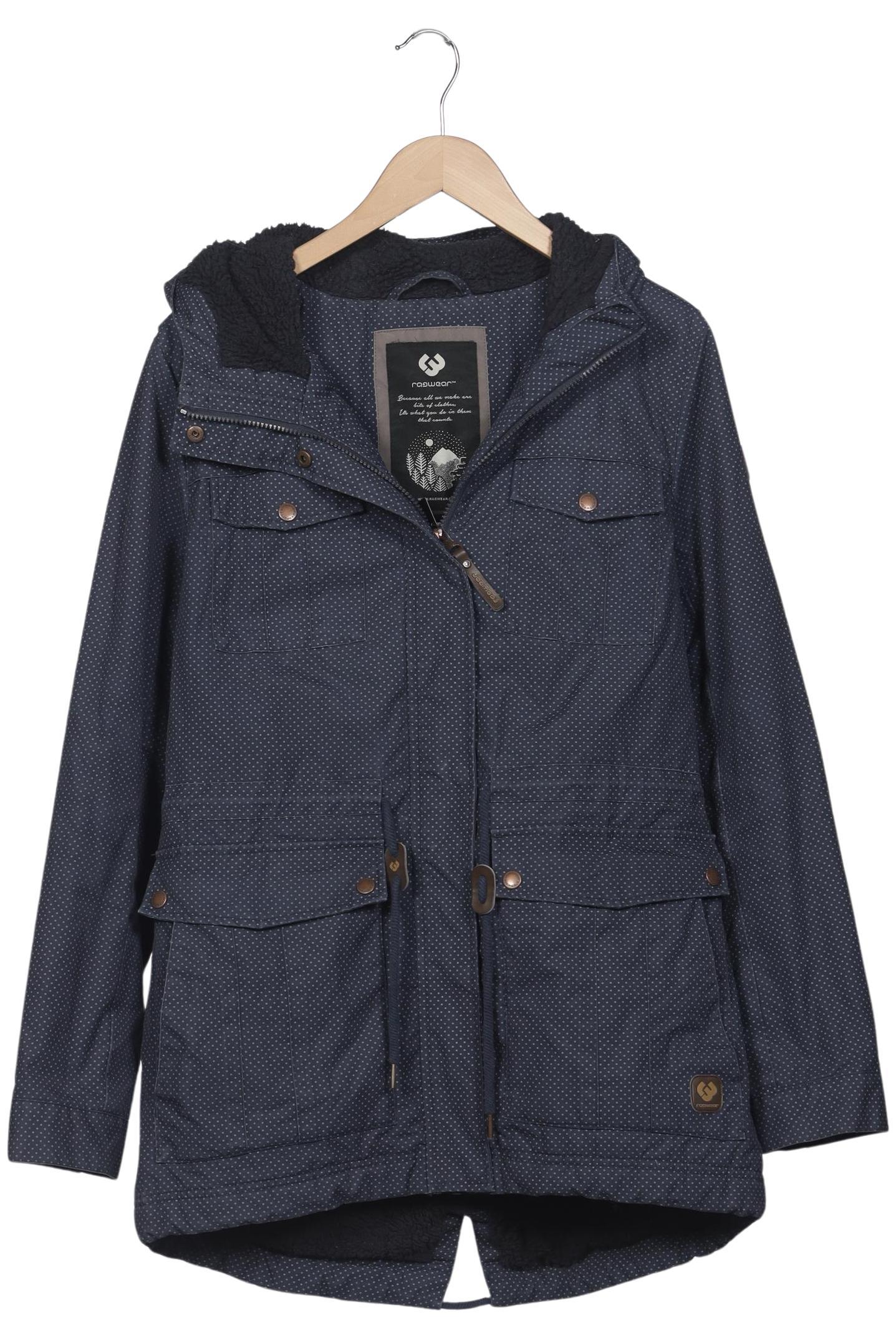 

ragwear Damen Mantel, marineblau, Gr. 44