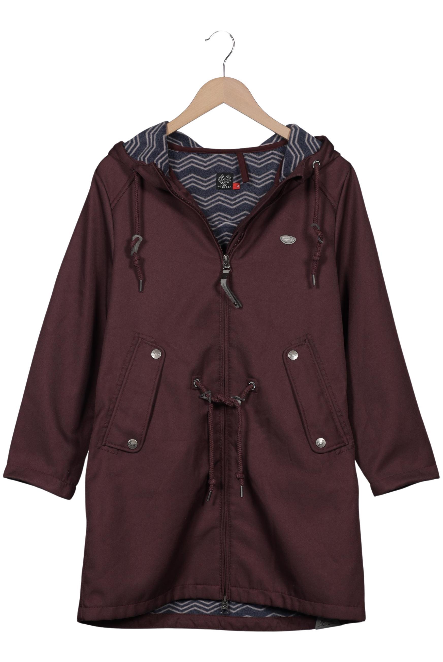 

ragwear Damen Mantel, bordeaux, Gr. 44