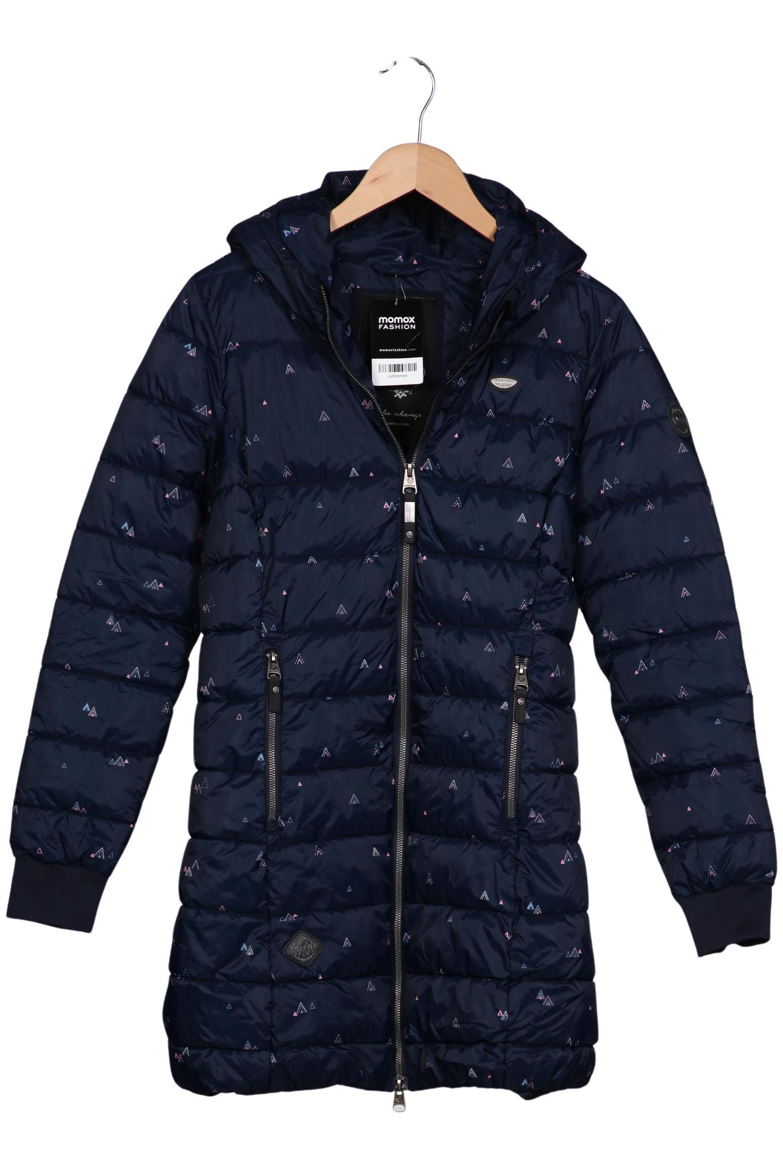 

ragwear Damen Mantel, marineblau, Gr. 34