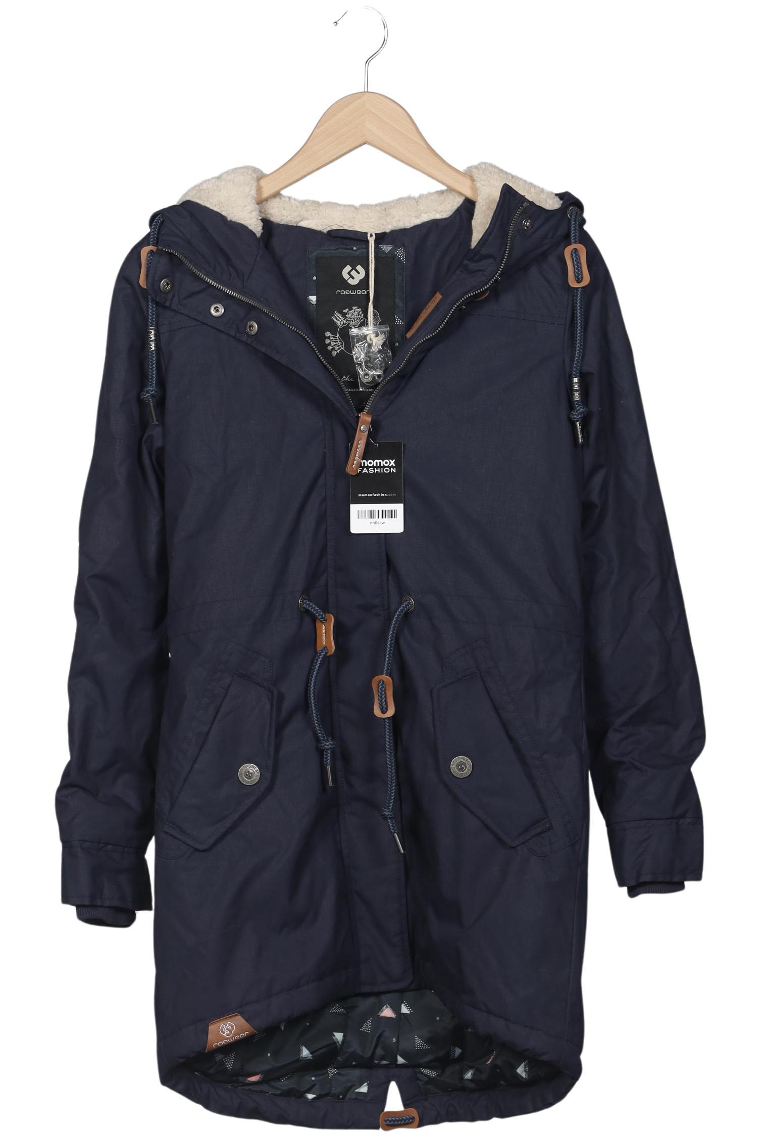 

ragwear Damen Mantel, marineblau, Gr. 34