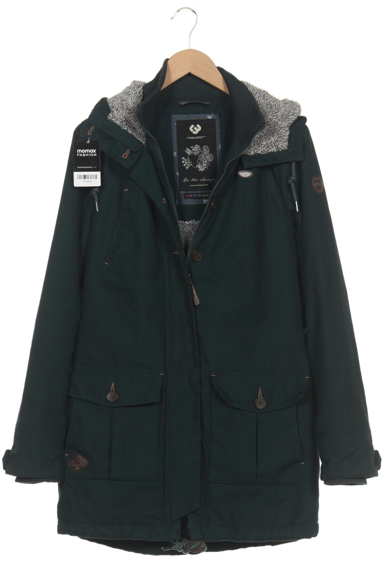 

ragwear Damen Mantel, grün, Gr. 42